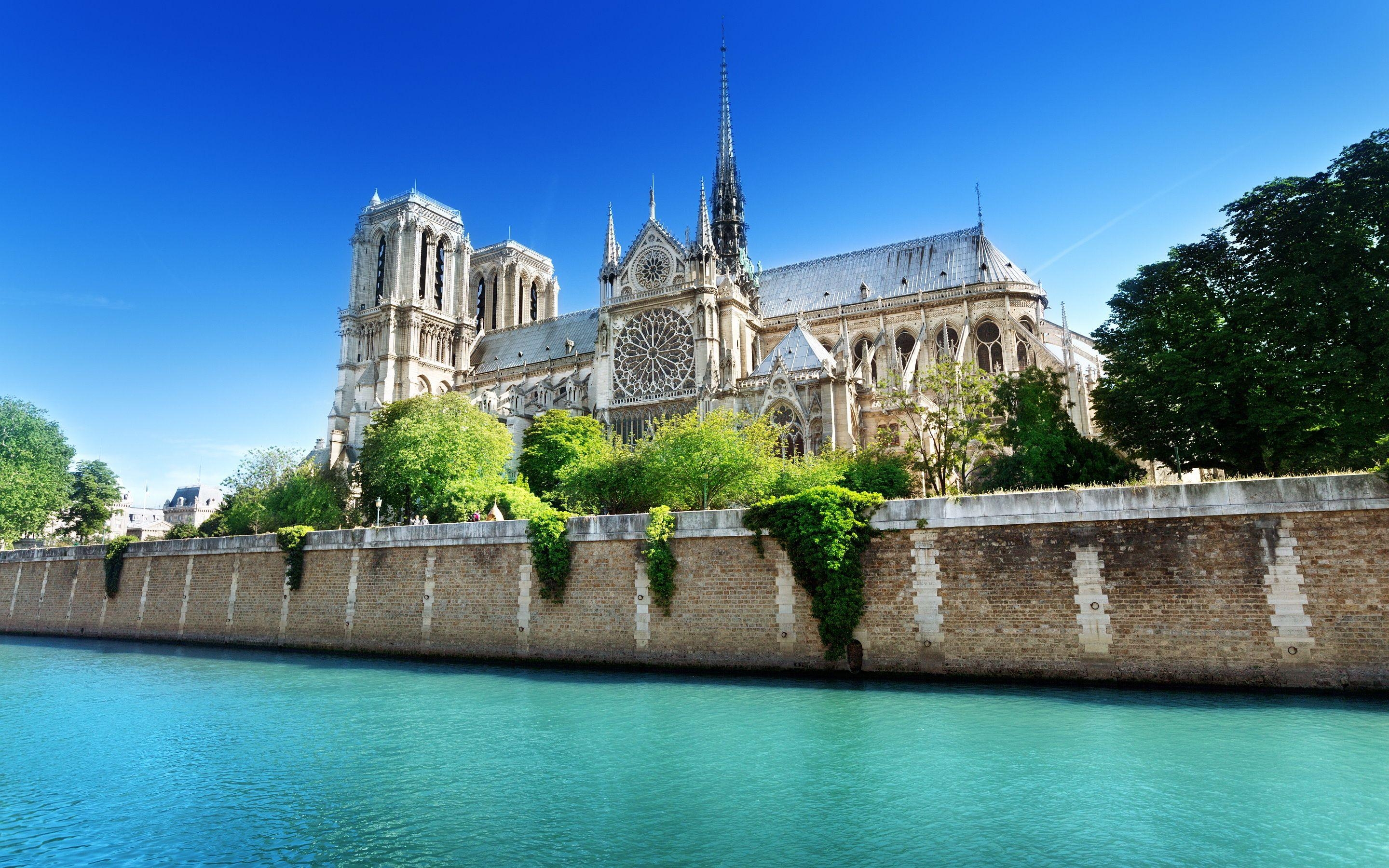 2880x1800 Notre Dame de Paris Cathed HD Wallpaper, Background Image, Desktop