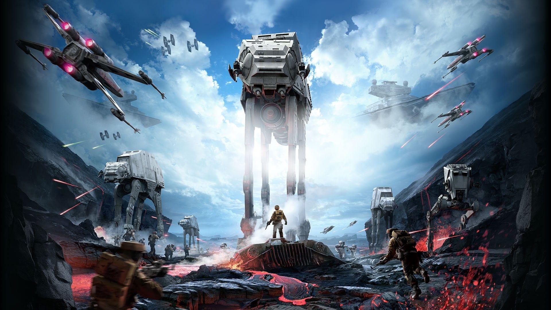 1920x1080 AT AT Walker, Star Wars HD Wallpaper & Background • 34425 • Wallur, Desktop