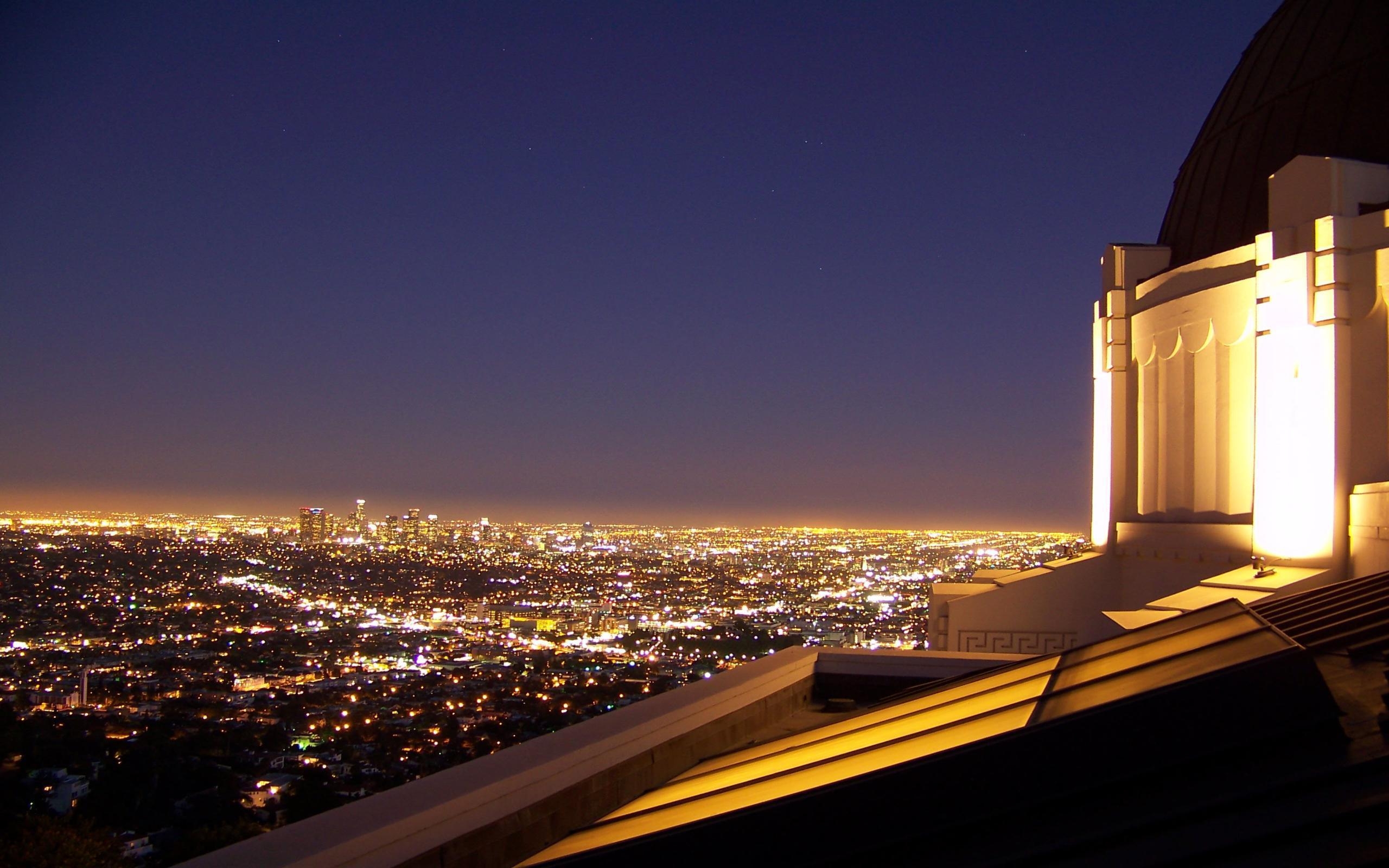 2560x1600 Los Angeles From Griffith Observatory HD desktop wallpaper, Desktop