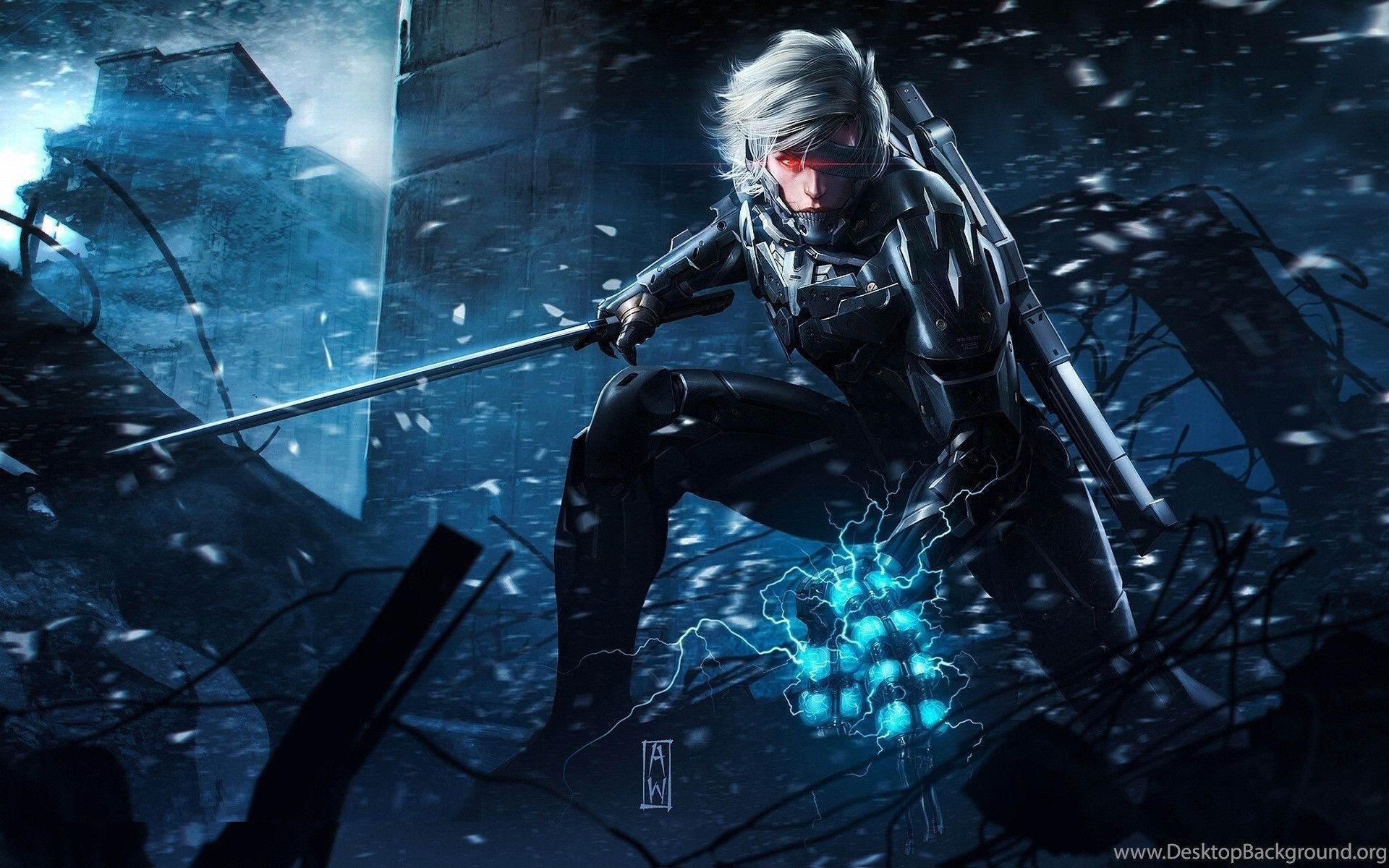 1920x1200 Metal Gear Rising Game Wallpaper The Galaxy Of Gaming Desktop Background, Desktop