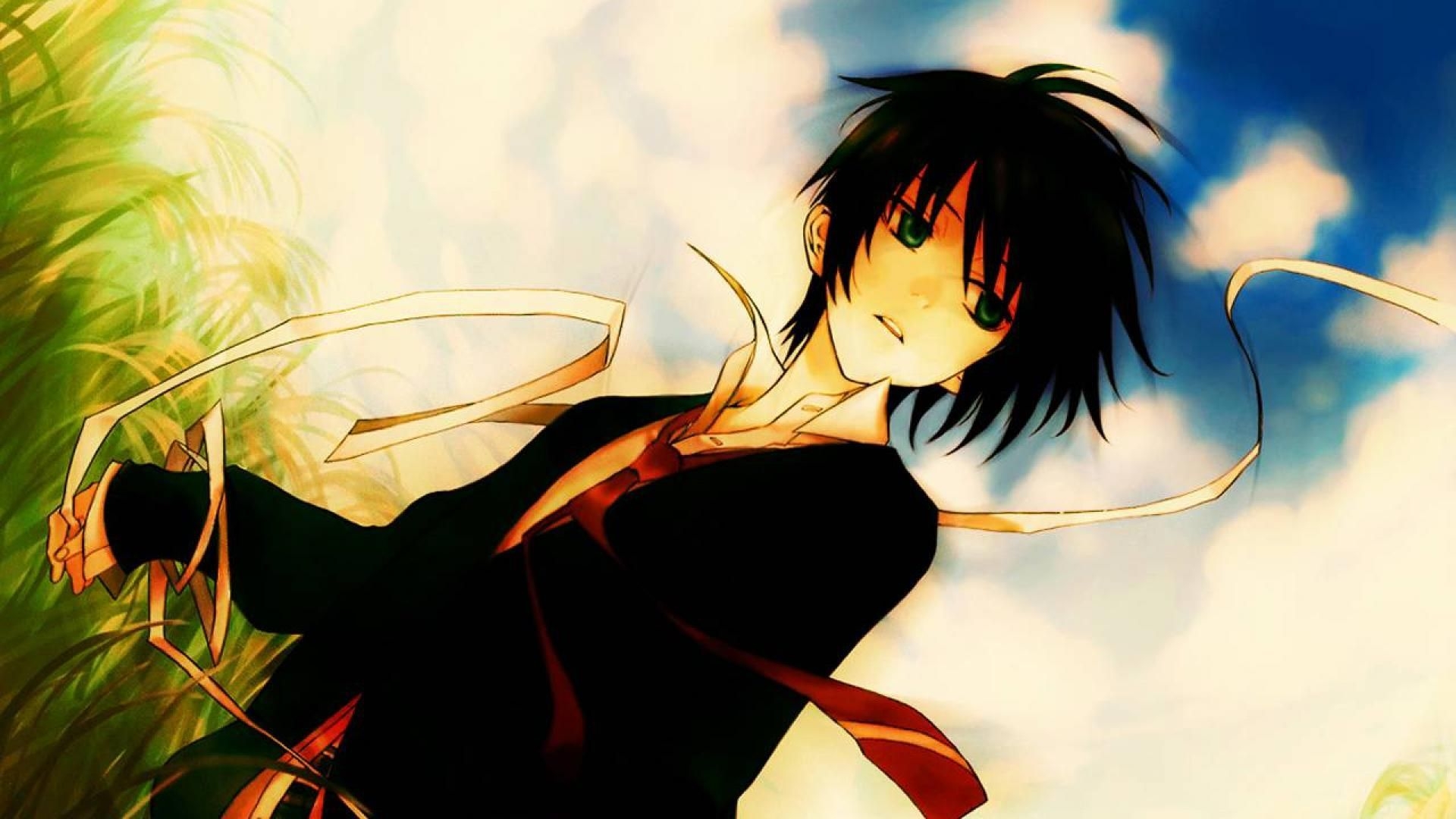 1920x1080 Anime Boy with Black Hair Wallpaper Free Anime Boy with Black Hair Background, Desktop