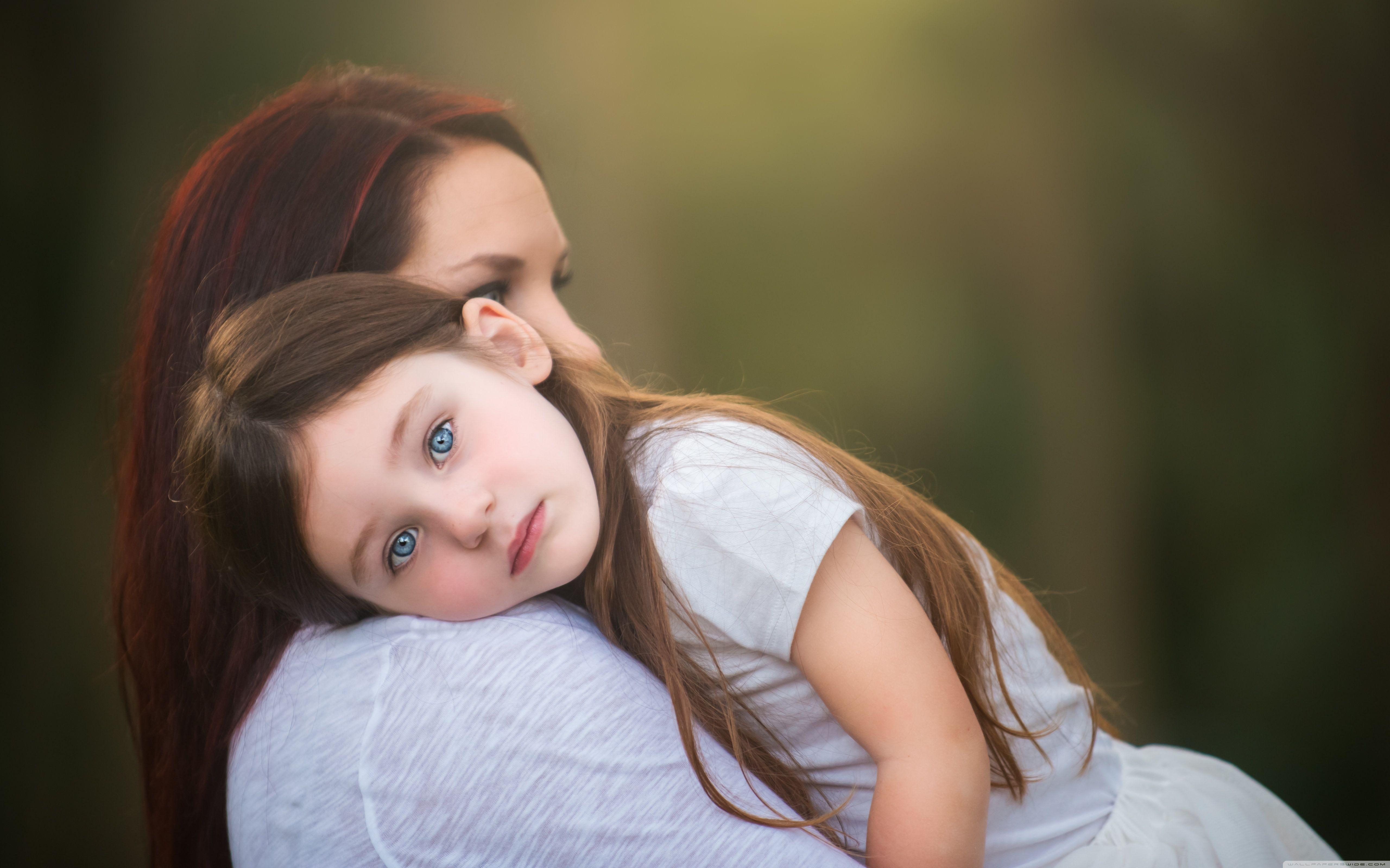 5120x3200 Mother and Daughter ❤ 4K HD Desktop Wallpaper for 4K Ultra HD TV, Desktop