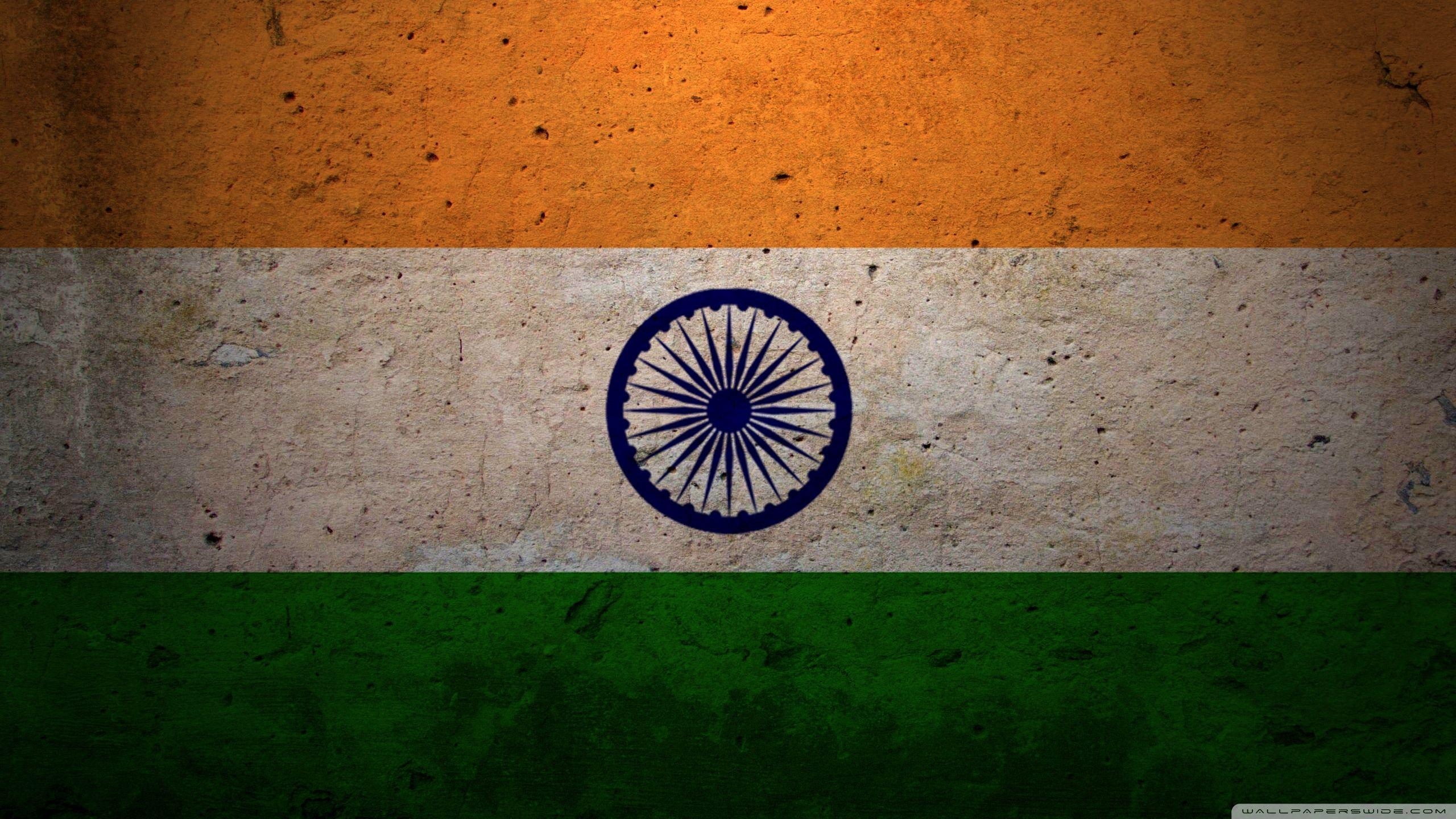 2560x1440 Grunge Flag Of India ❤ 4K HD Desktop Wallpaper for 4K Ultra HD TV, Desktop