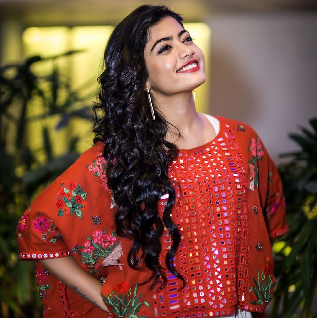 1080x1090 Rashmika Mandanna HD Image And Wallpaper Govindam, Phone