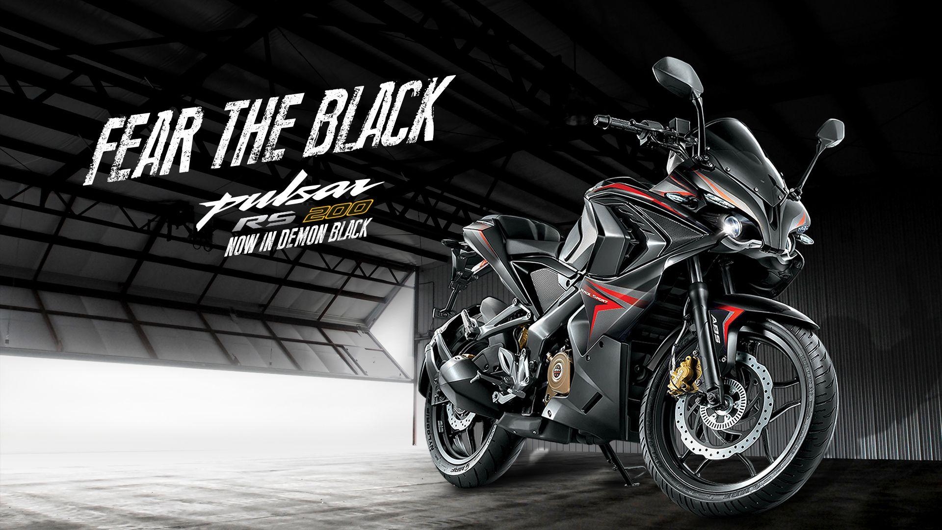 1920x1080 Bajaj Pulsar RS200 'Demon Black' Wallpaper, Desktop