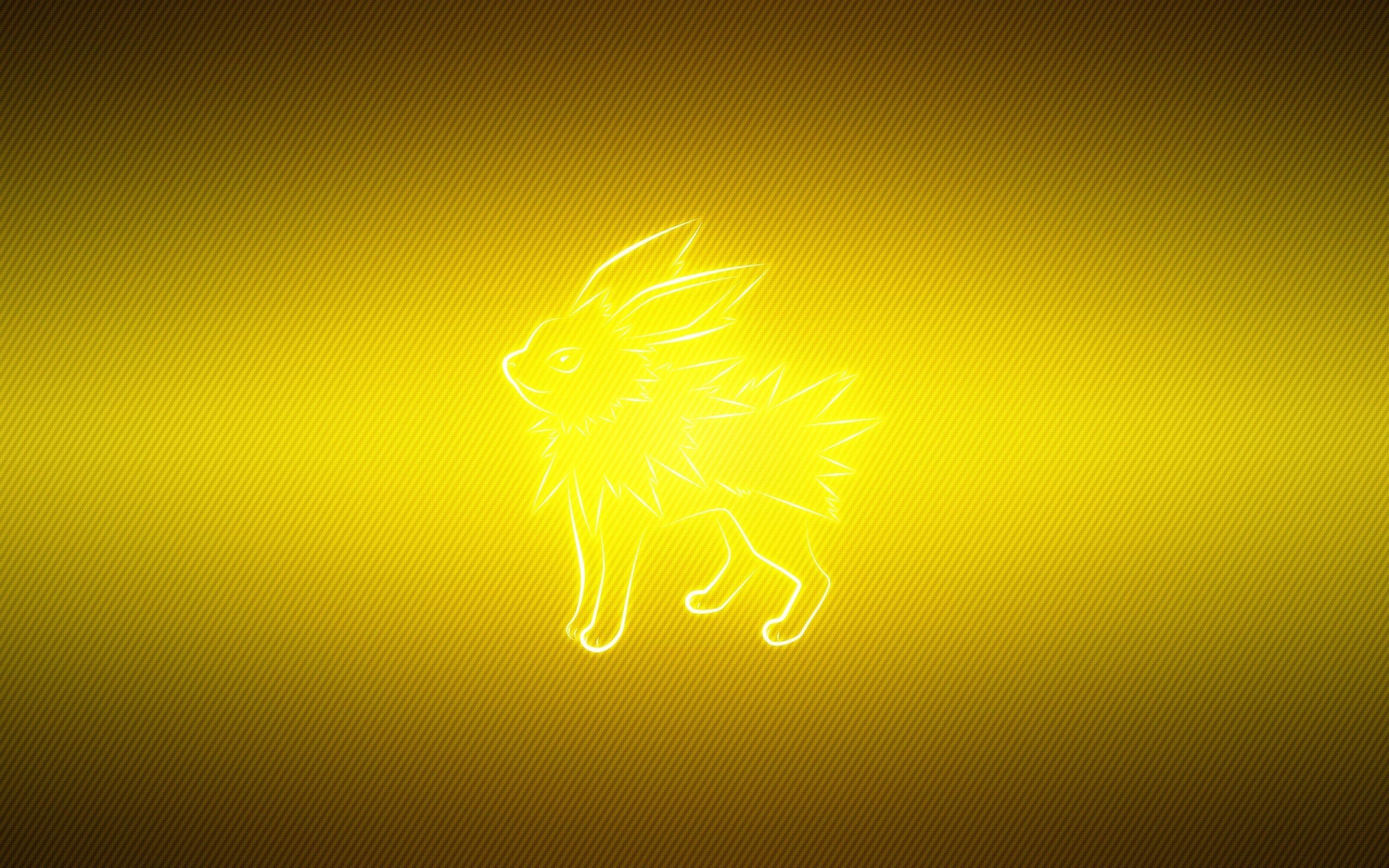 2560x1600 Download Wallpaper  Pokemon, Yellow, Black, Jolteon, Desktop