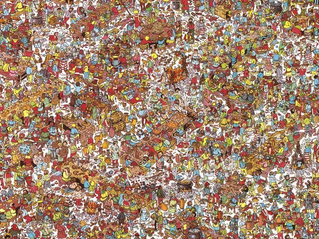 1030x770 Pix For > Wheres Waldo Wallpaper Hard, Desktop