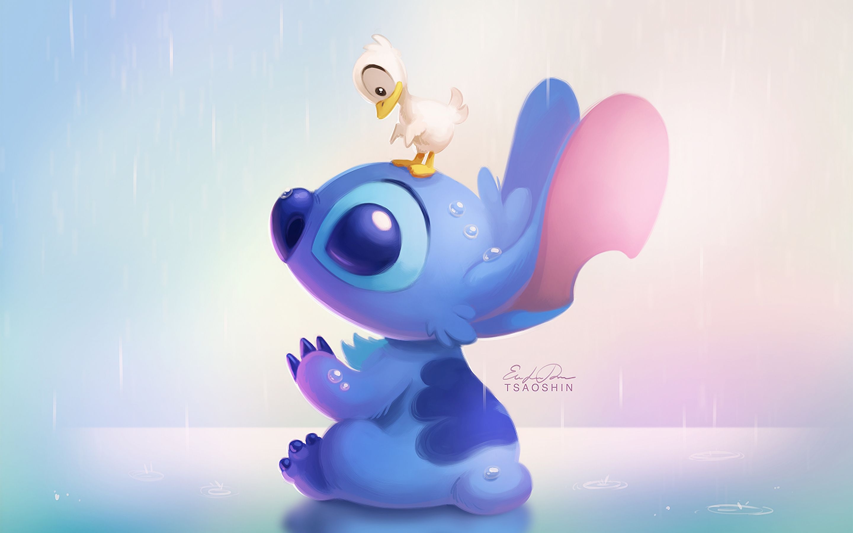 2880x1800 Cute Stitch Wallpaper For Girls, Desktop