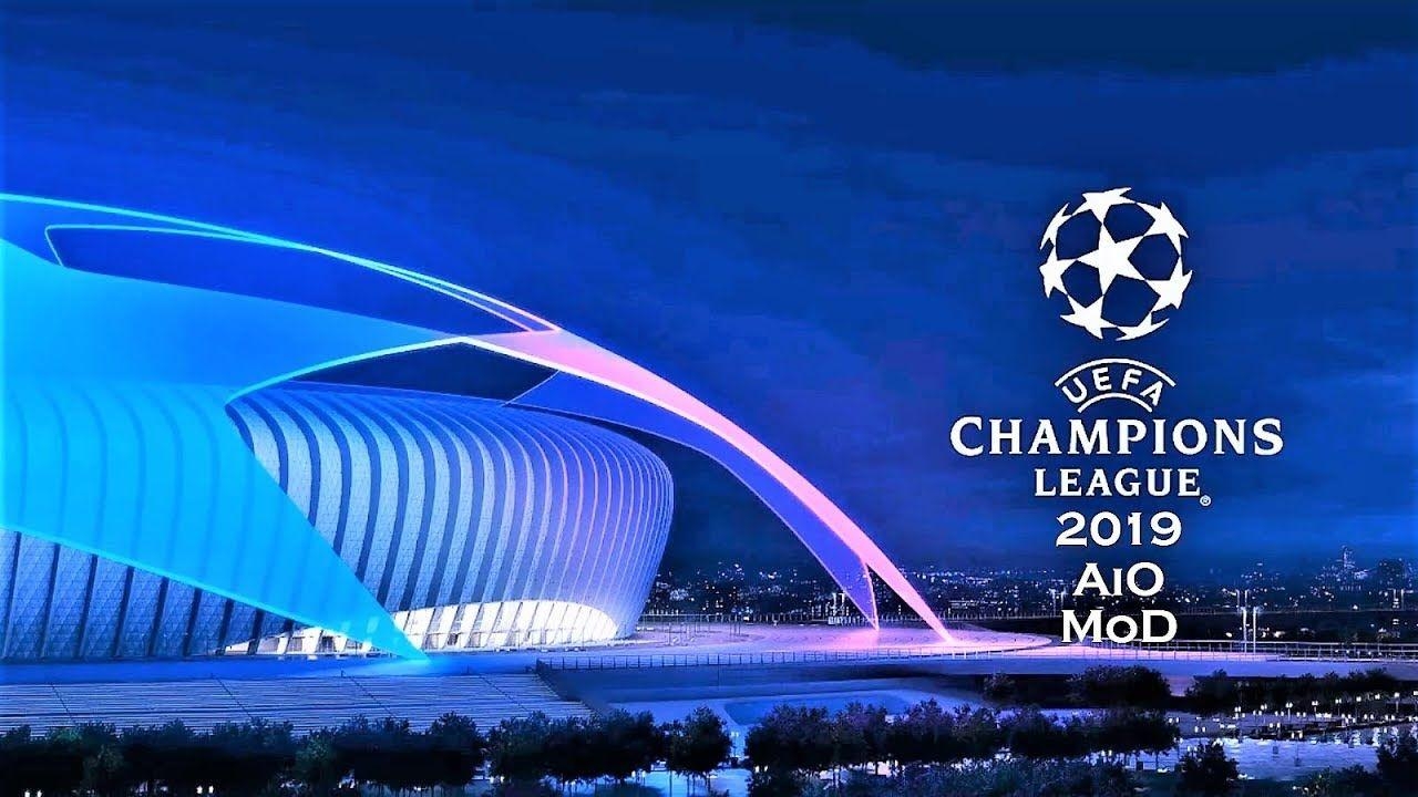 1280x720 UCL 2018 MOD V2 [Download & Install]. PES 2017. UEFA, Desktop