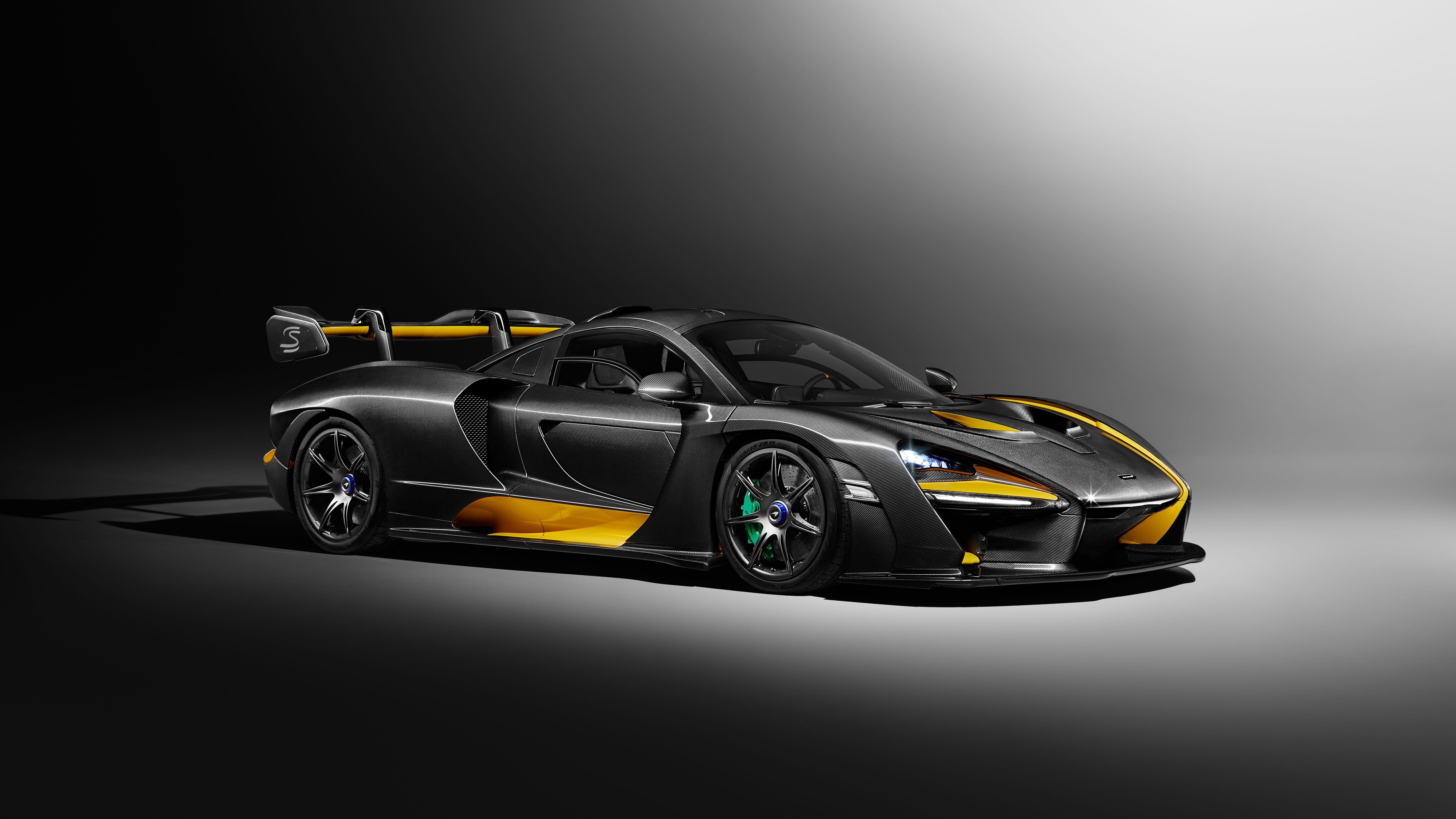 6720x3780 McLaren Senna Carbon Theme by MSO 5K Wallpaper. HD Car Wallpaper, Desktop