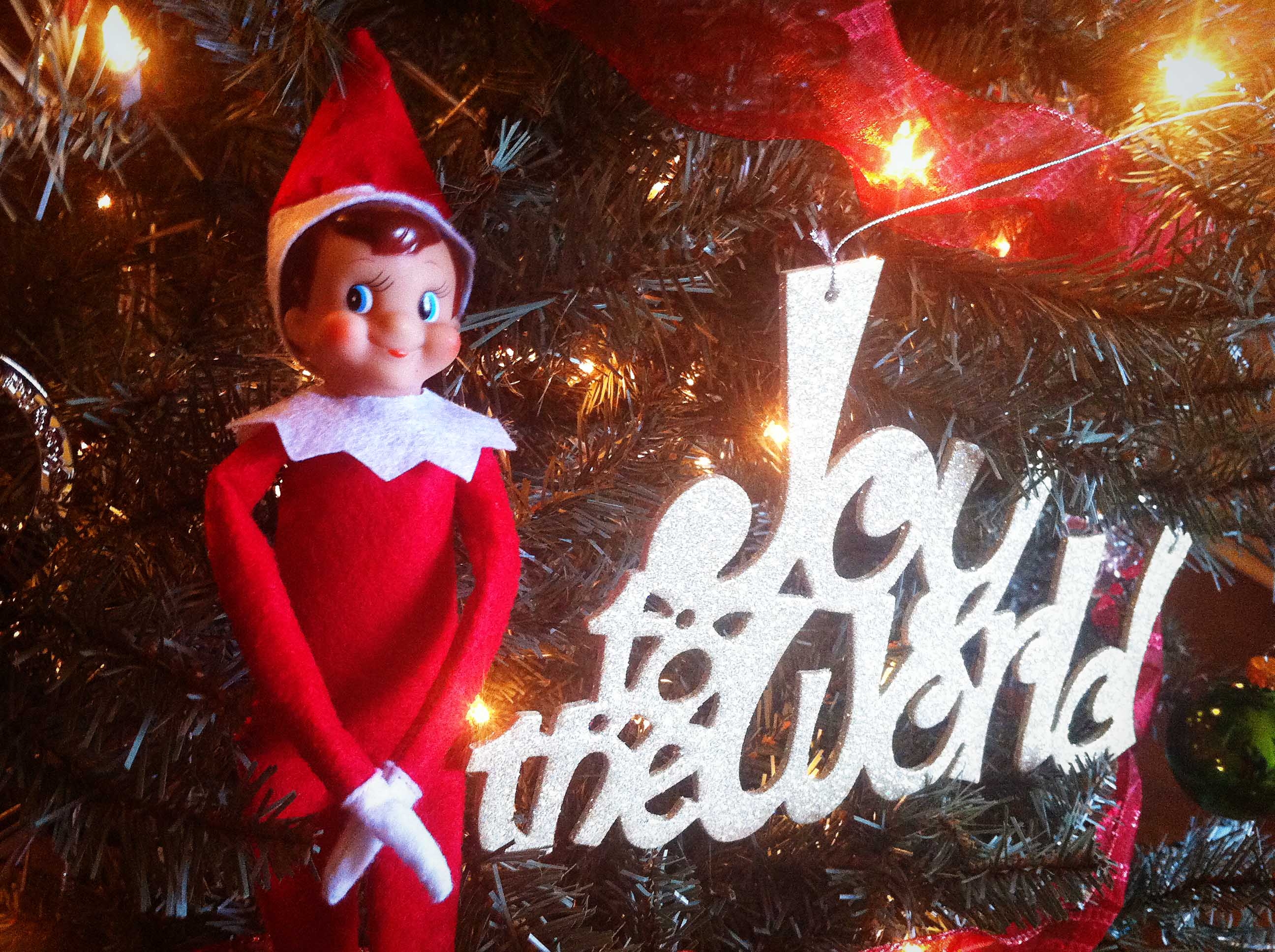 2600x1940 Elf On The Shelf On The Shelf Merry Christmas, HD, Desktop