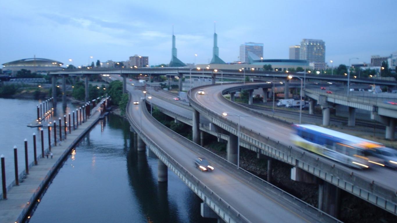 1370x770 Portland Oregon Bridges Desktop Wallpaper, Desktop