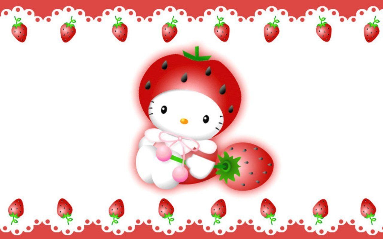 1280x800 Hello Kitty Spring Wallpaper, Desktop