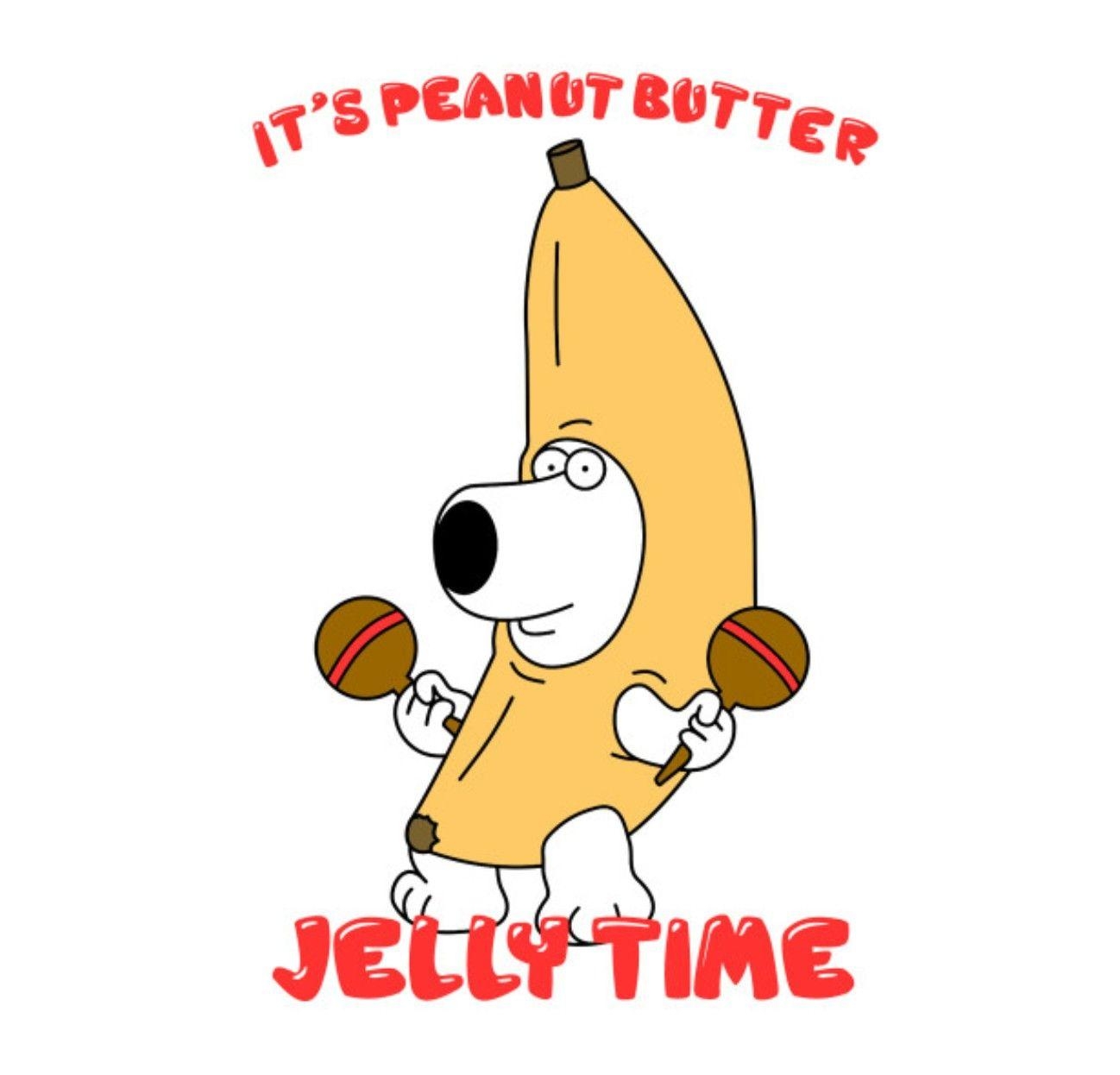 1300x1250 Brian Griffin Butter Jelly Time, Family Guy. Brian, Desktop