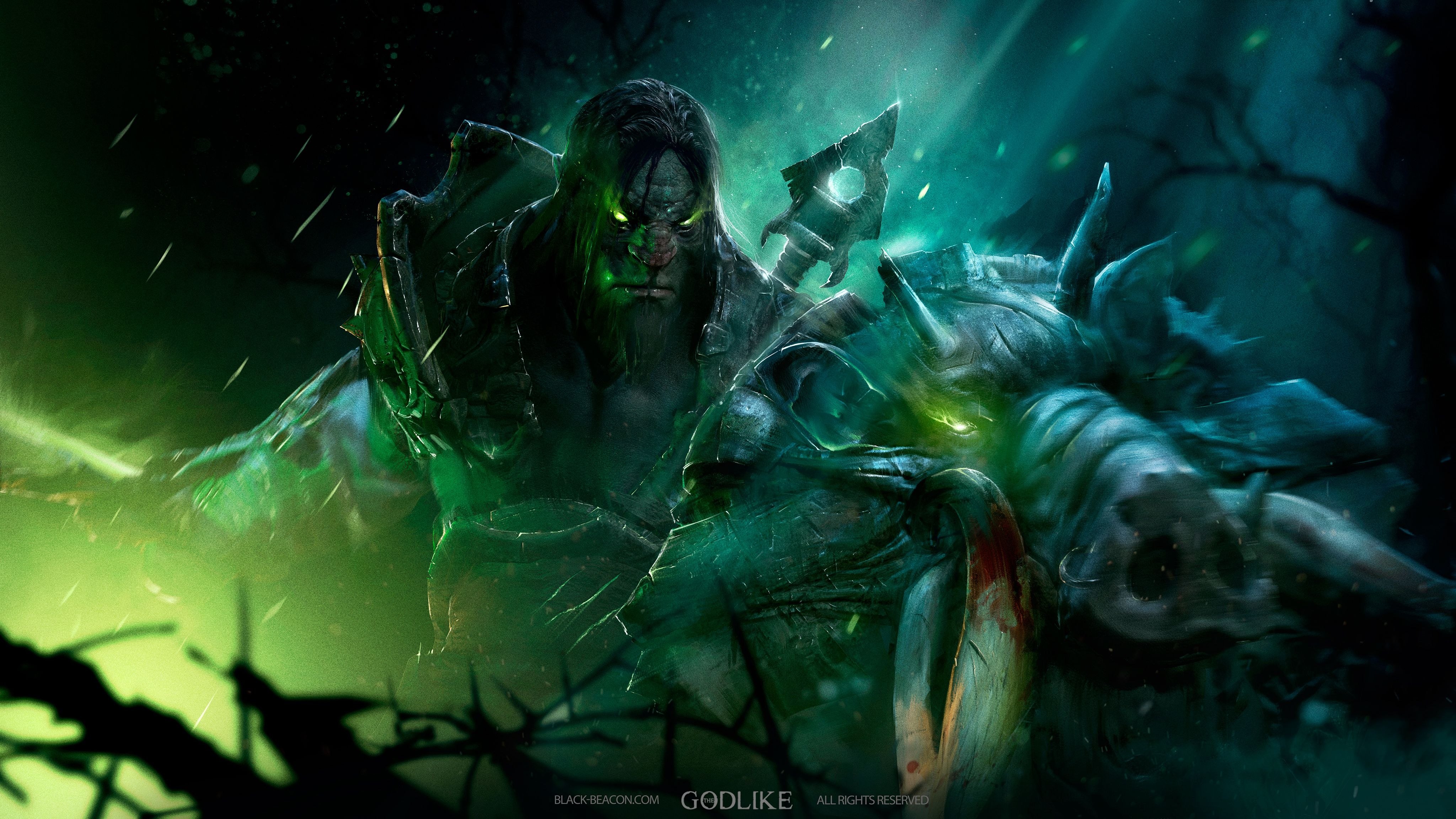 4100x2310 This Photo Is About Games, Moba, The Godlike Gaming Wallpaper 2k, Desktop