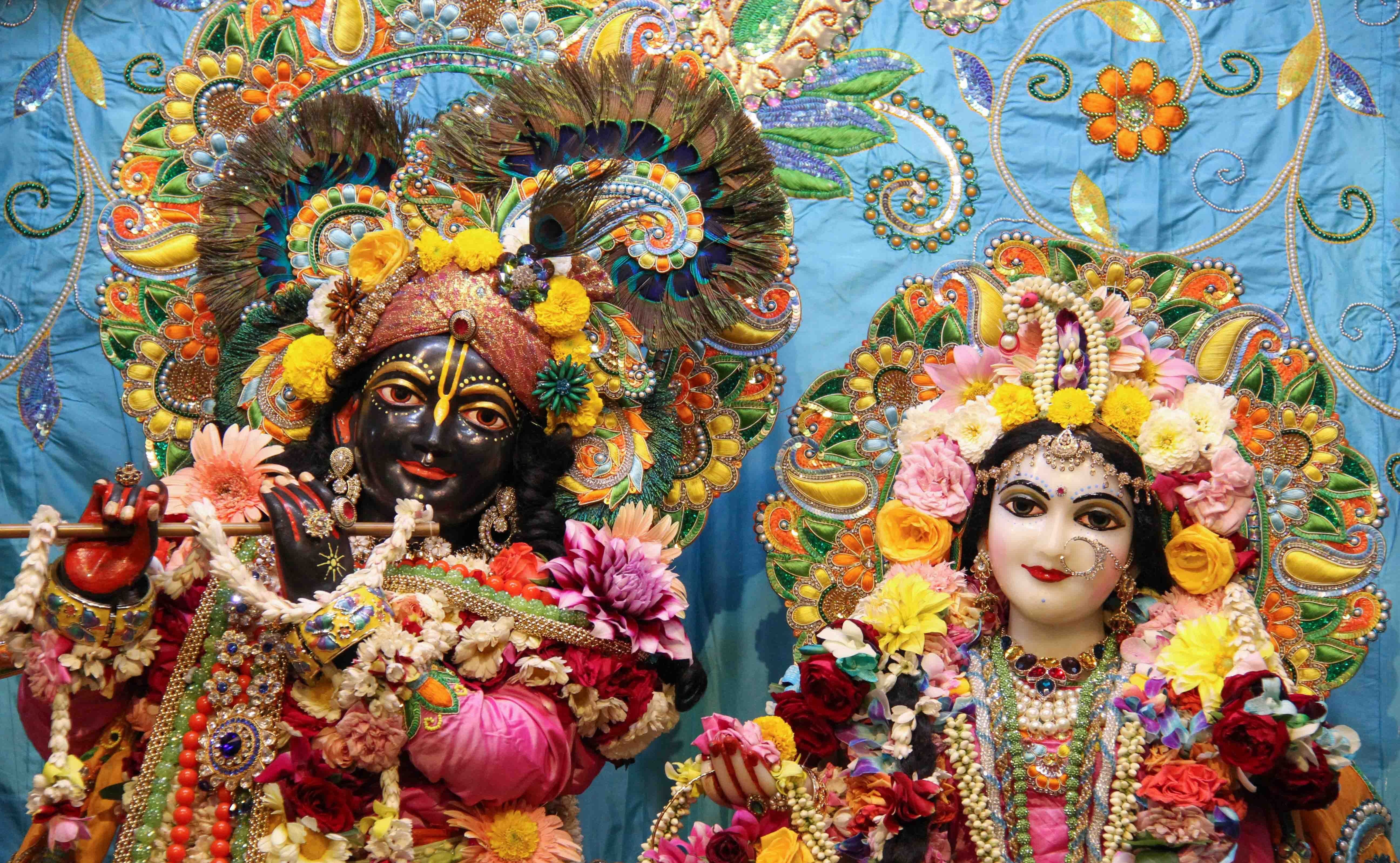 5190x3200 Vrindavan Archives the Pleasure of Lord Krishna, Desktop