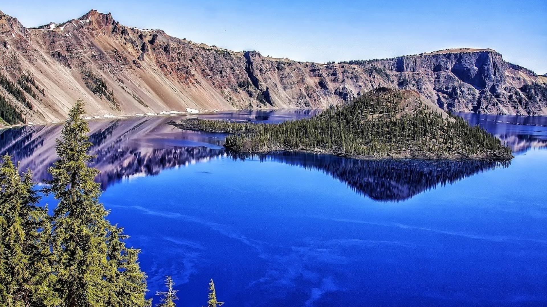 1920x1080 Crater Lake National Park Wallpaper, Desktop