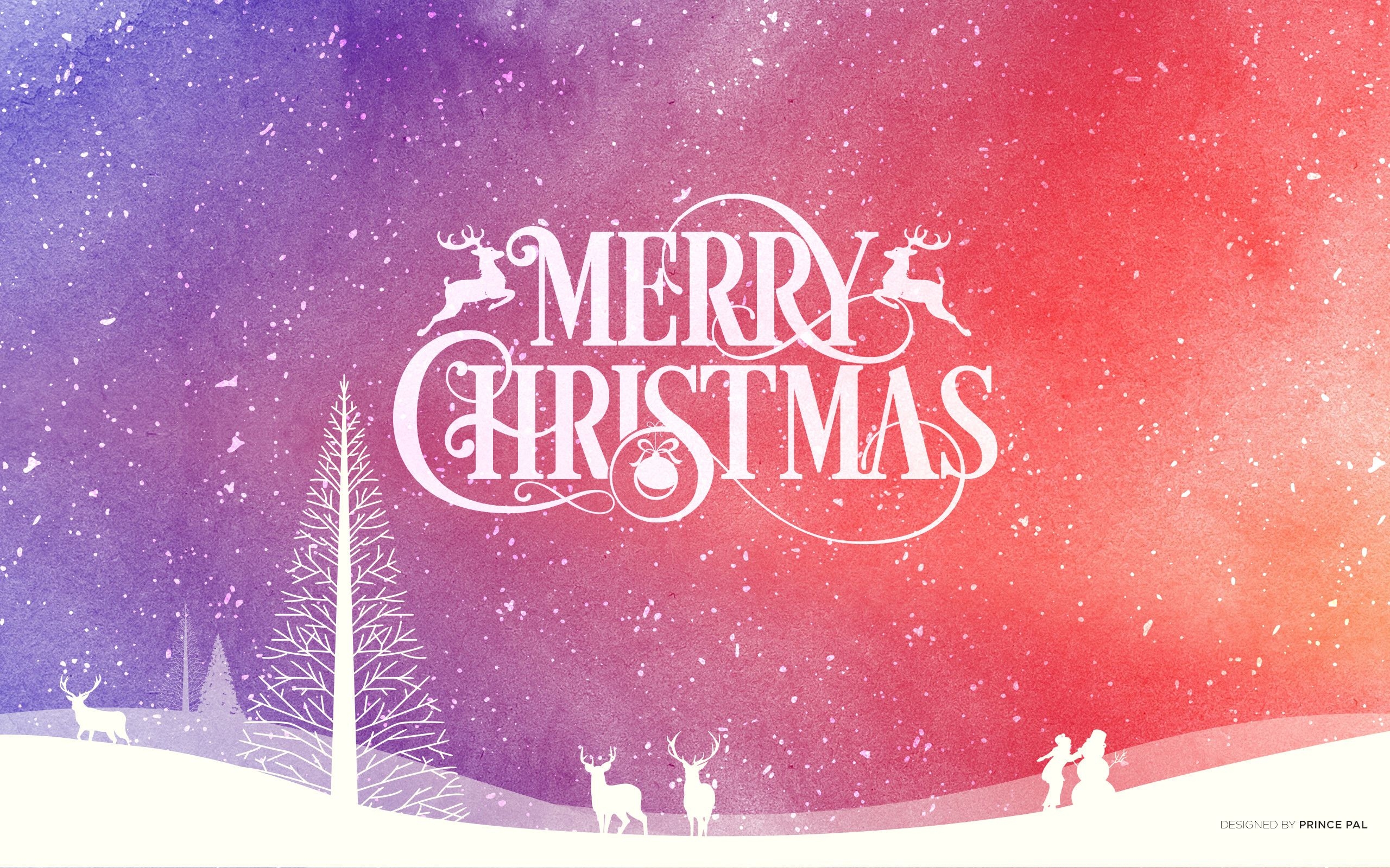 2560x1600 Cute Christmas Wallpaper, Desktop