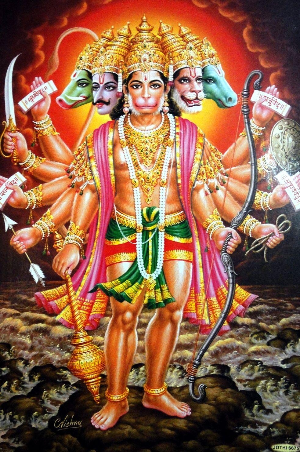 990x1480 Panchmukhi Hanuman. Lord hanuman, Hanuman wallpaper, Bajrangbali, Phone