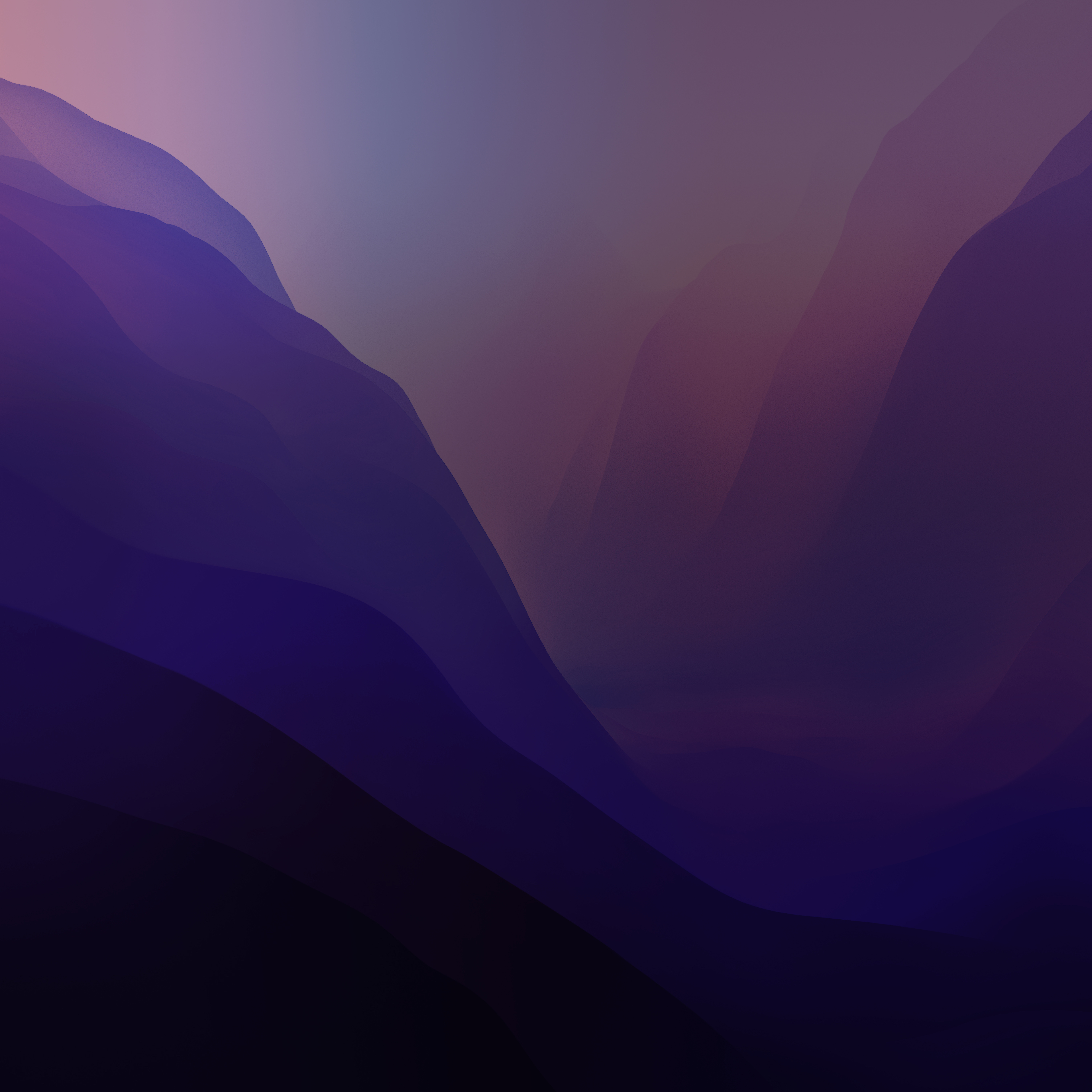 6020x6020 macOS Monterey Alternate Wallpaper in Light and Dark mode, Phone