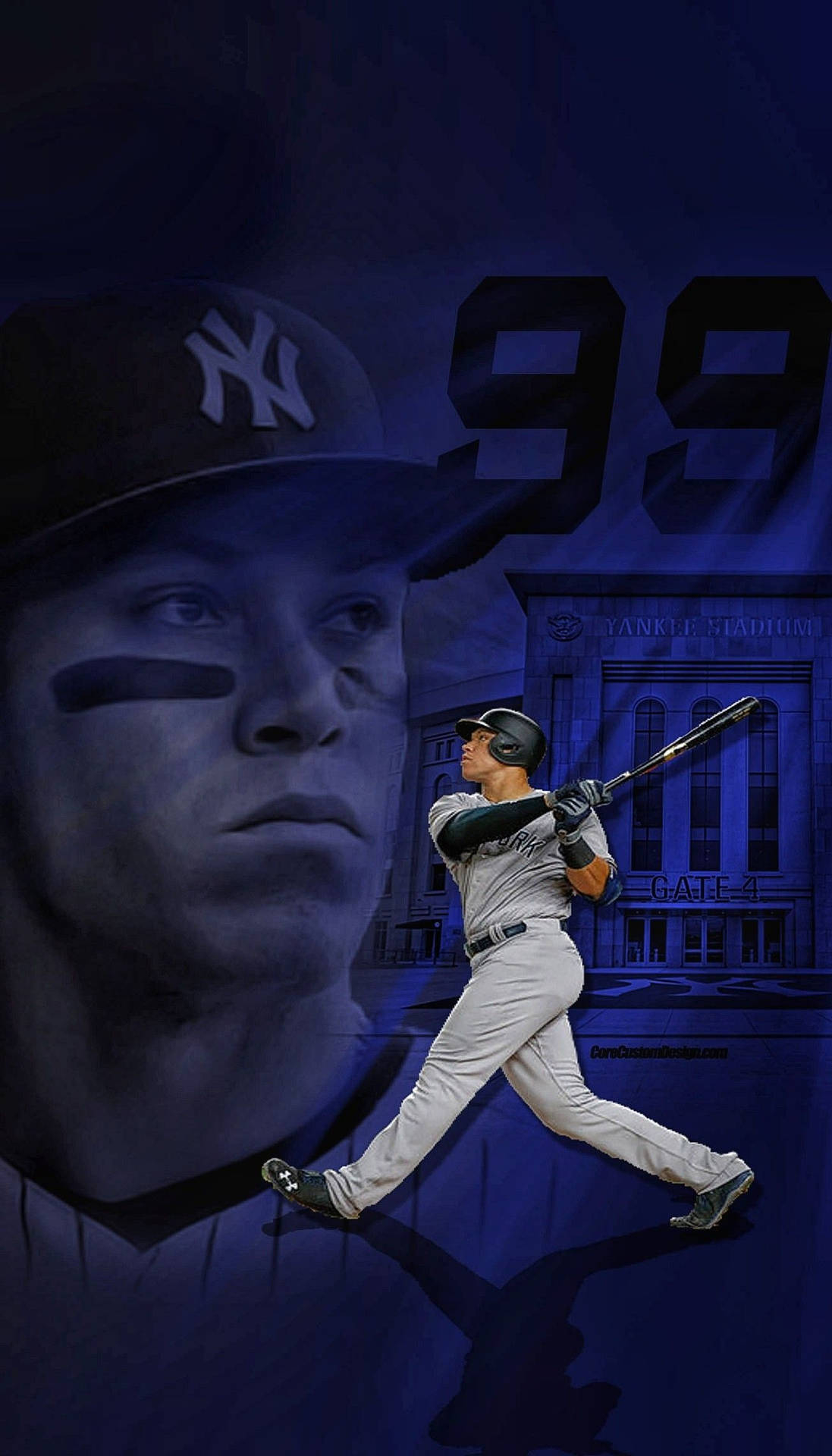 1100x1920 Download free Aaron Judge Full Body, Phone