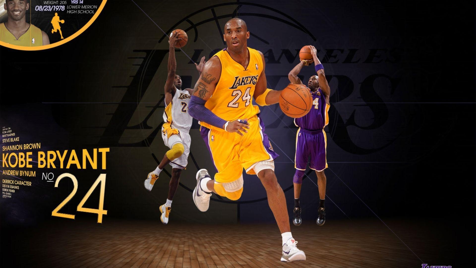 1920x1080 Kobe Bryant Lakers 2012 wallpaper, Desktop