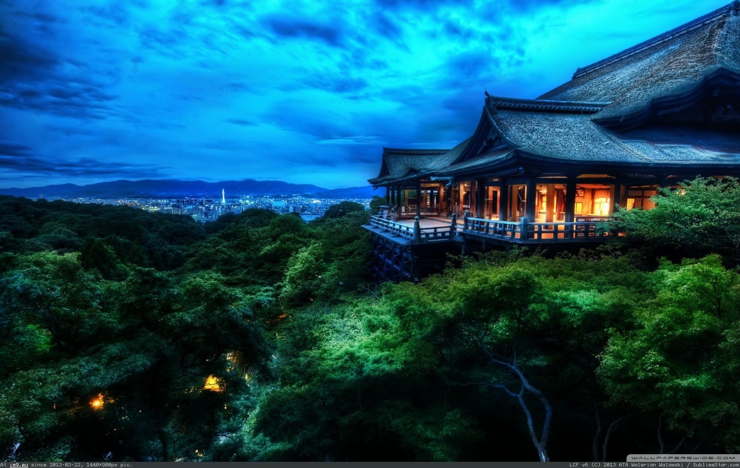 1440x920 Pic. #Wallpaper #Night #Kyoto #Japan, Desktop