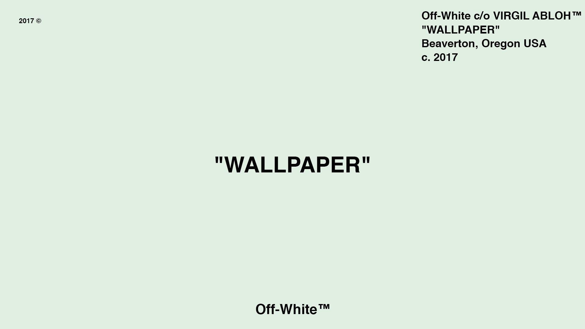 1920x1080 Off White Wallpaper, Desktop