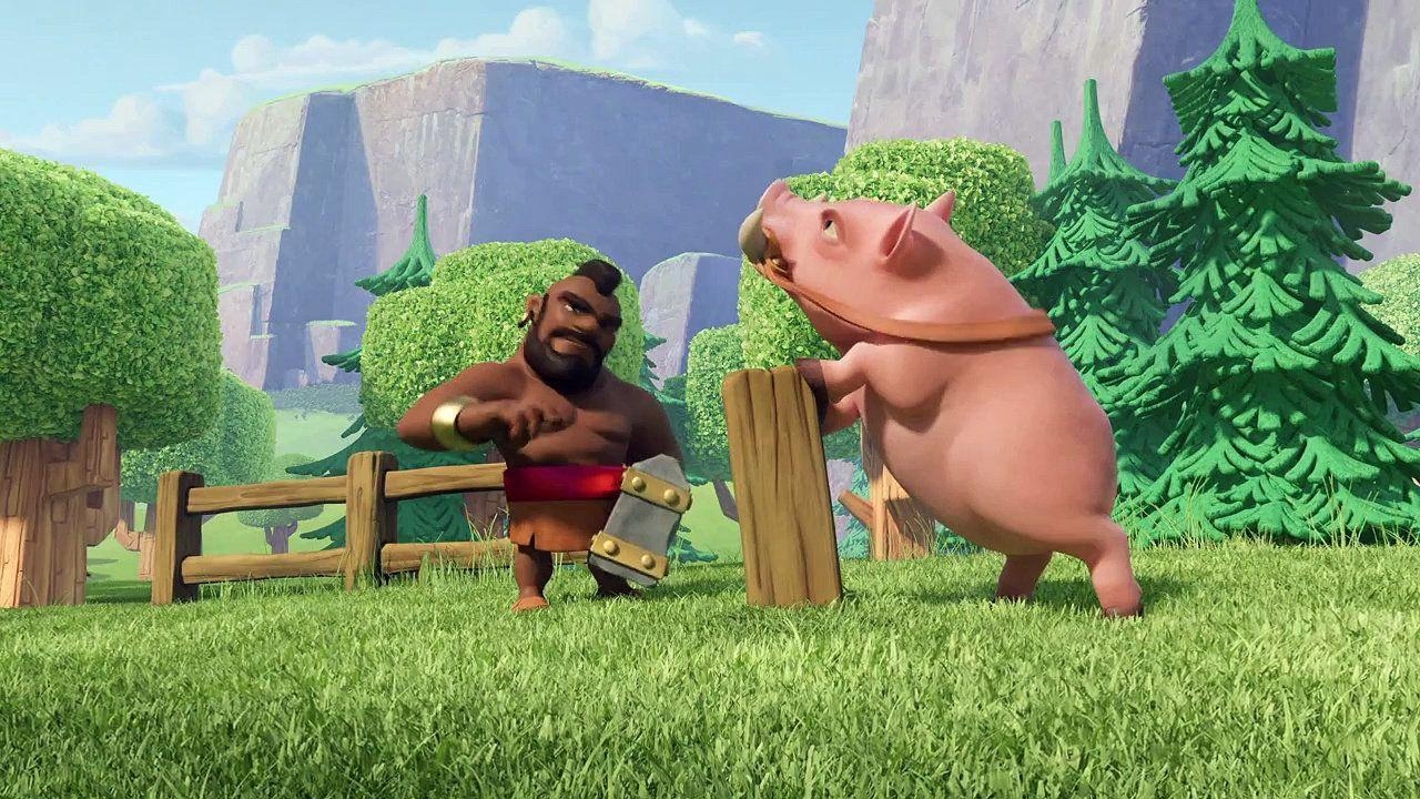 1280x720 Clash of Clans Hog Rider HQ Wallpaper. Full HD Picture, Desktop