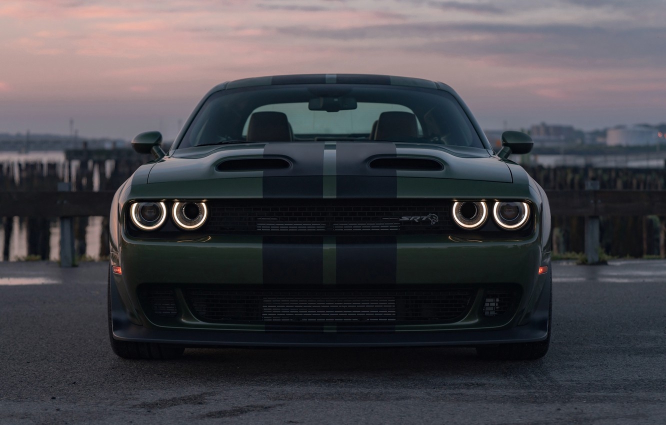 1340x850 Wallpaper Muscle, Dodge Challenger, Hellcat, SRT, Demon, Redeye image for desktop, section dodge, Desktop