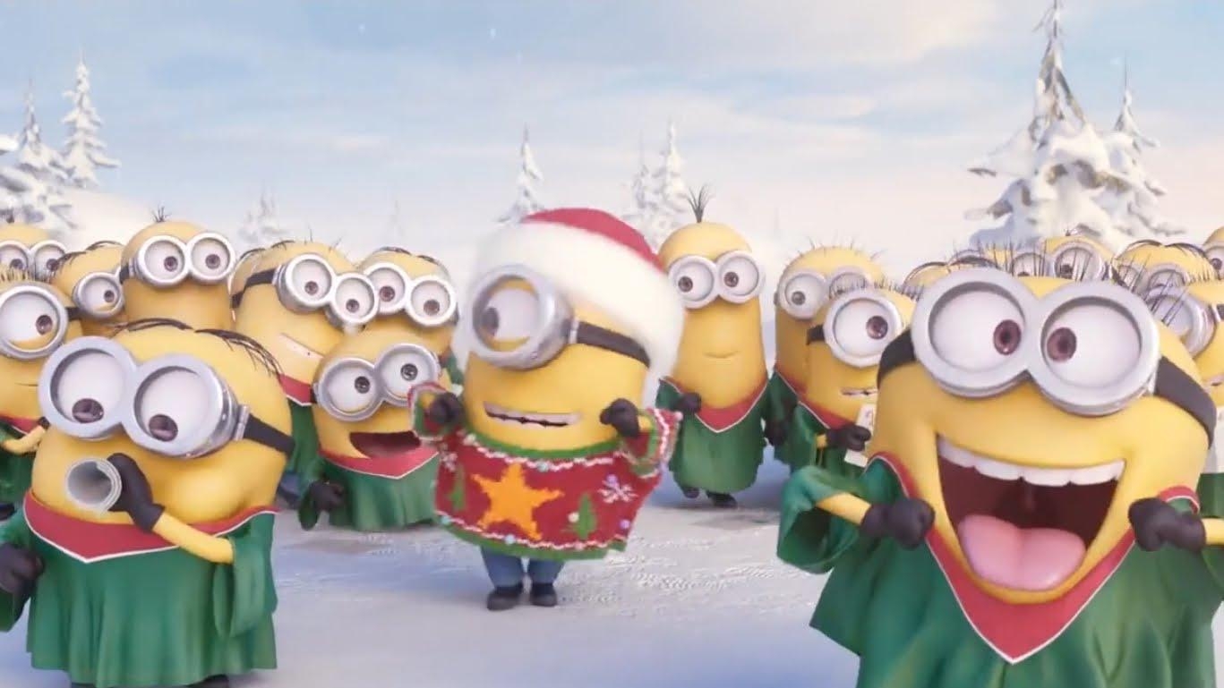 1370x770 Christmas Minion Wallpaper, Desktop