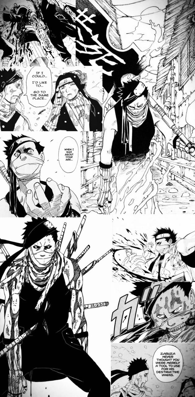 630x1280 Manga Zabuza wallpaper, Phone