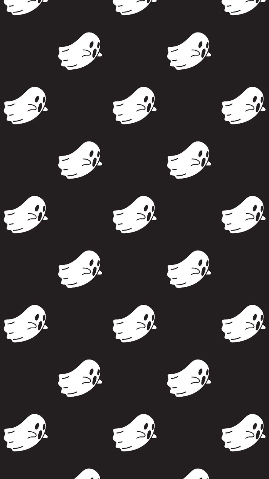 1080x1920 cute ghost. Halloween wallpaper, Halloween wallpaper iphone, Phone