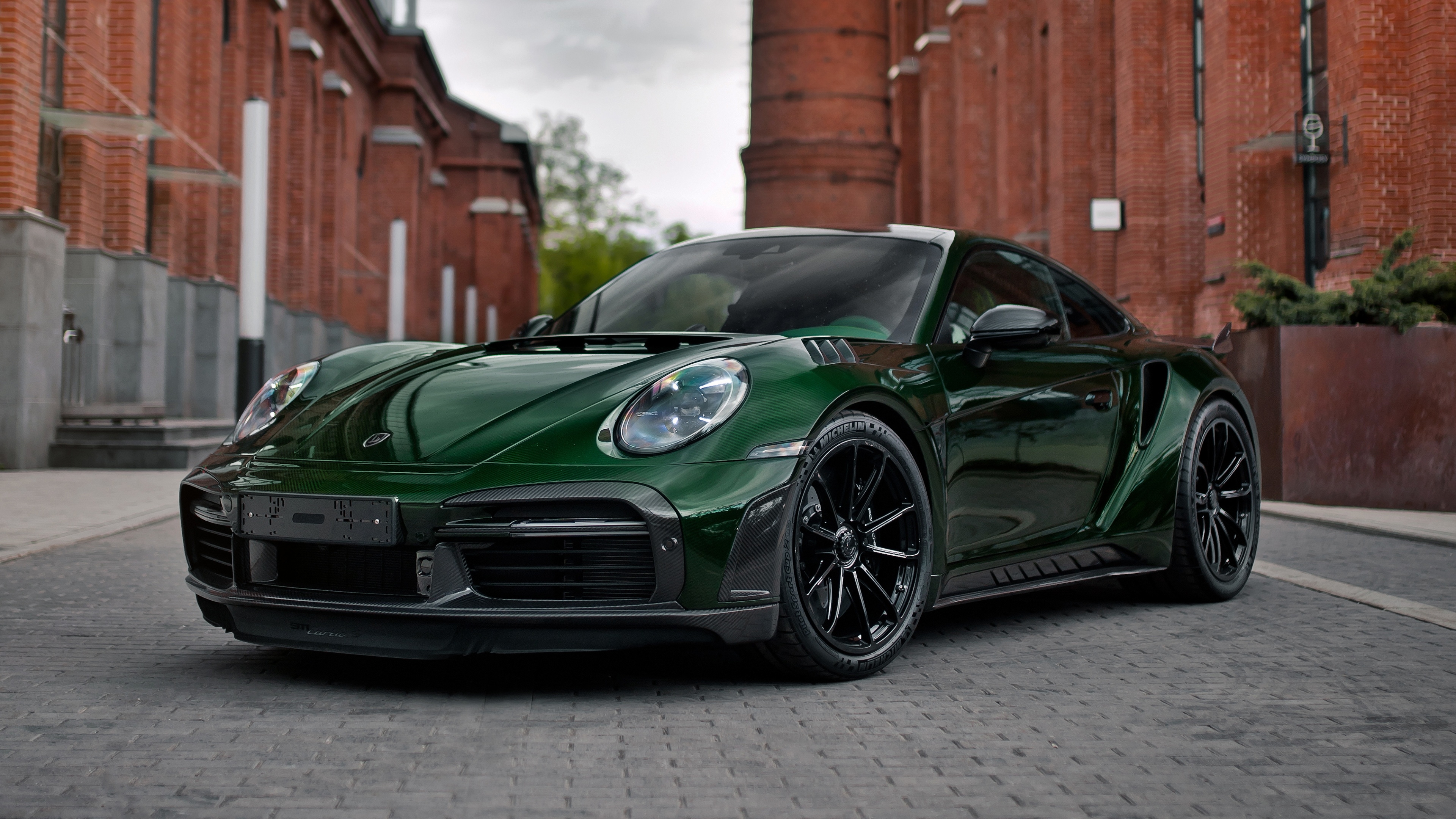 3840x2160 TopCar Porsche 911 Turbo S Stinger GTR Carbon Edition Wallpaper 4K, Cars, Desktop