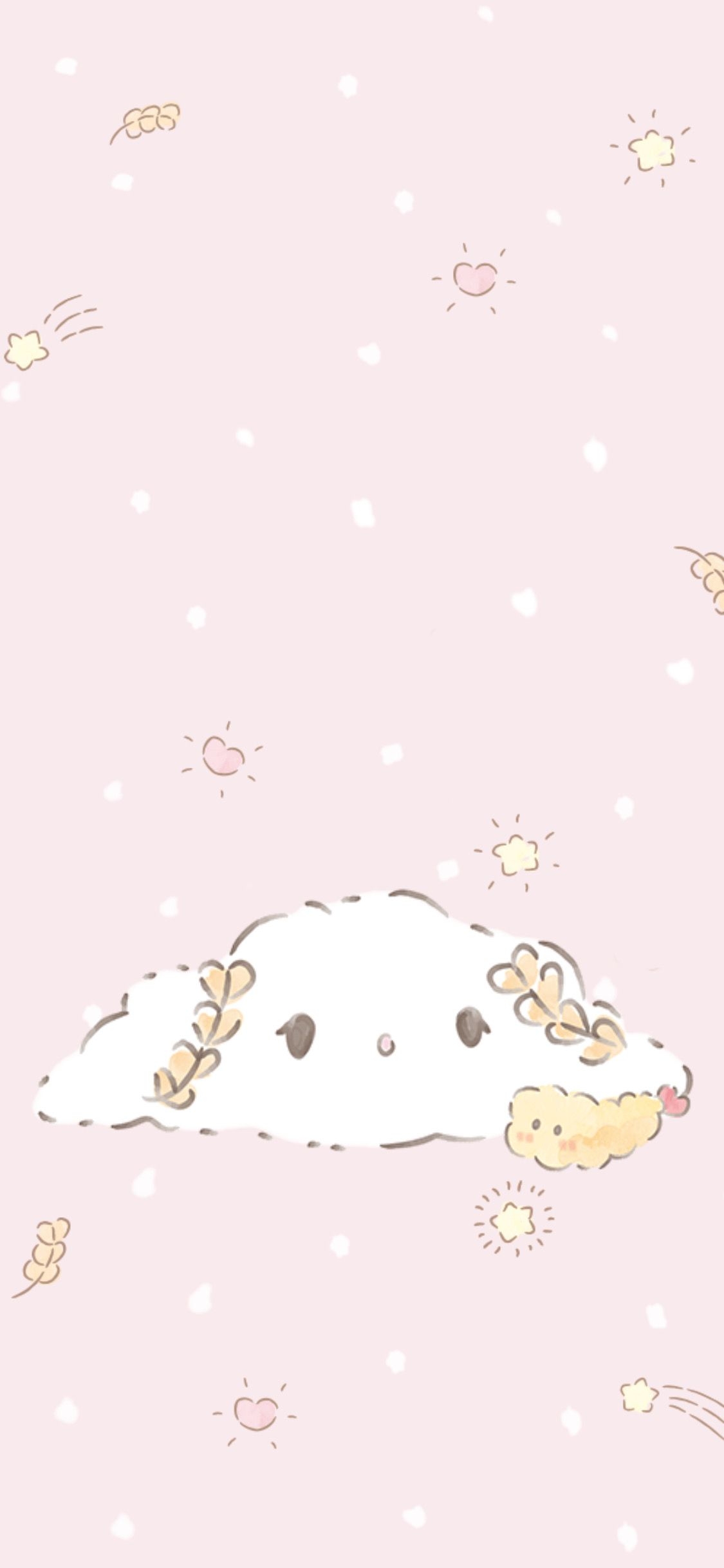 1130x2440 Cogimyun. Sanrio wallpaper, Cute cartoon wallpaper, Kawaii wallpaper, Phone