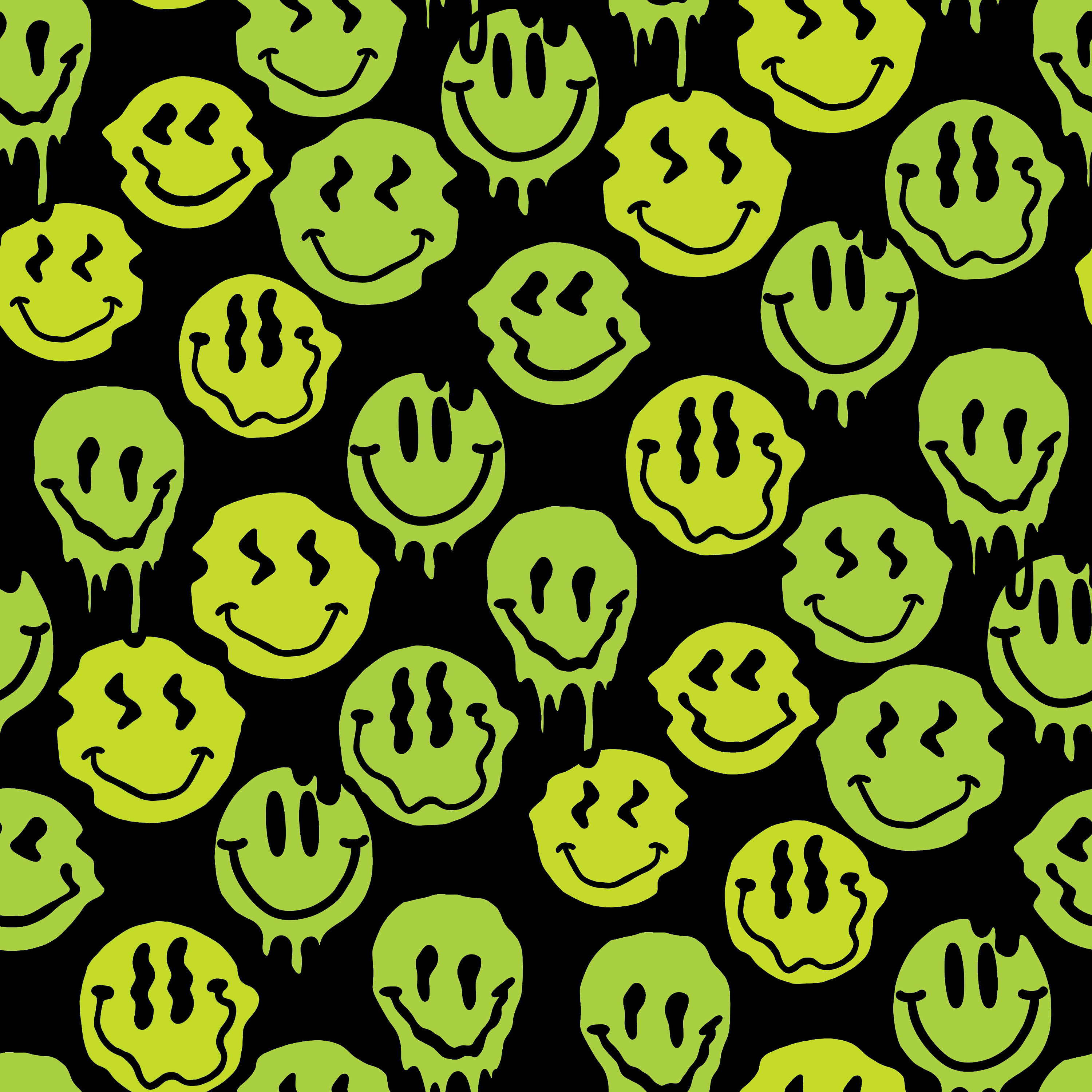 3000x3000 Trippy Smile Face Seamless Repeat Pattern Commercial Use OK, Phone