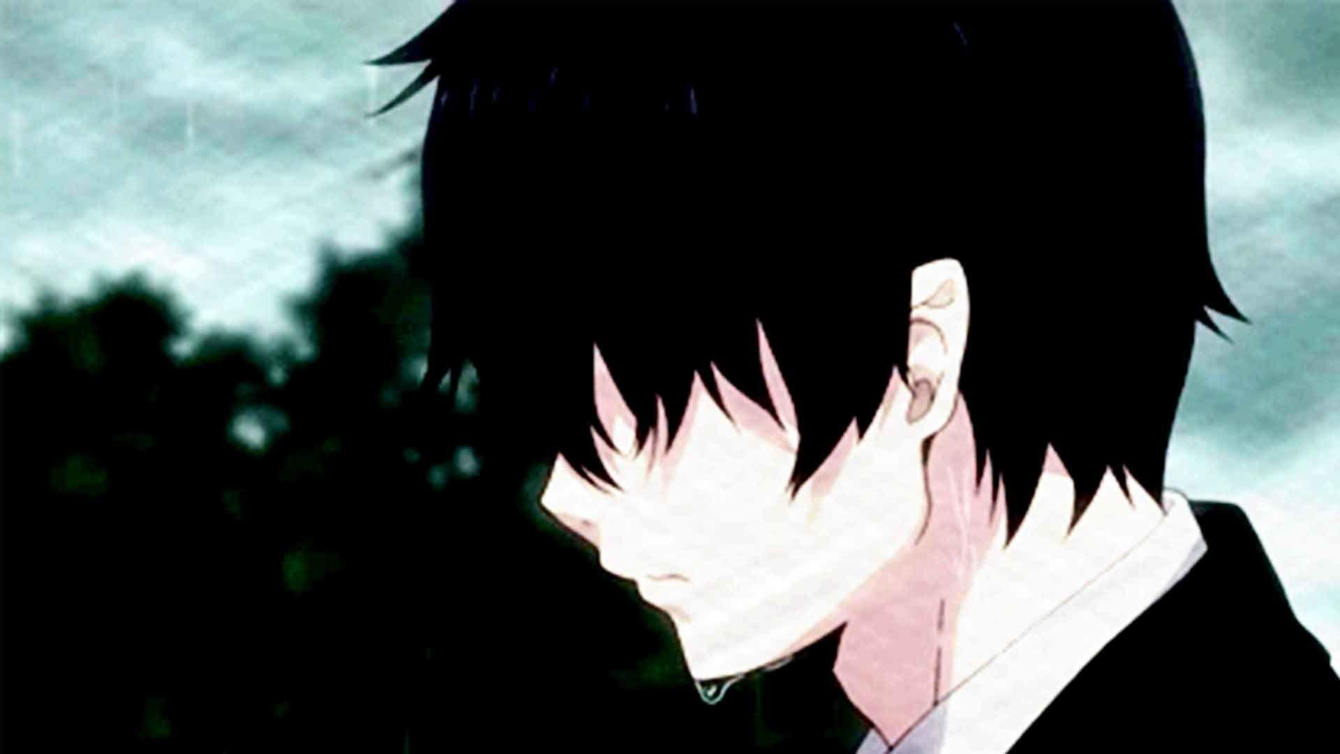 1920x1080 Crying Anime Boy Wallpaper, Desktop