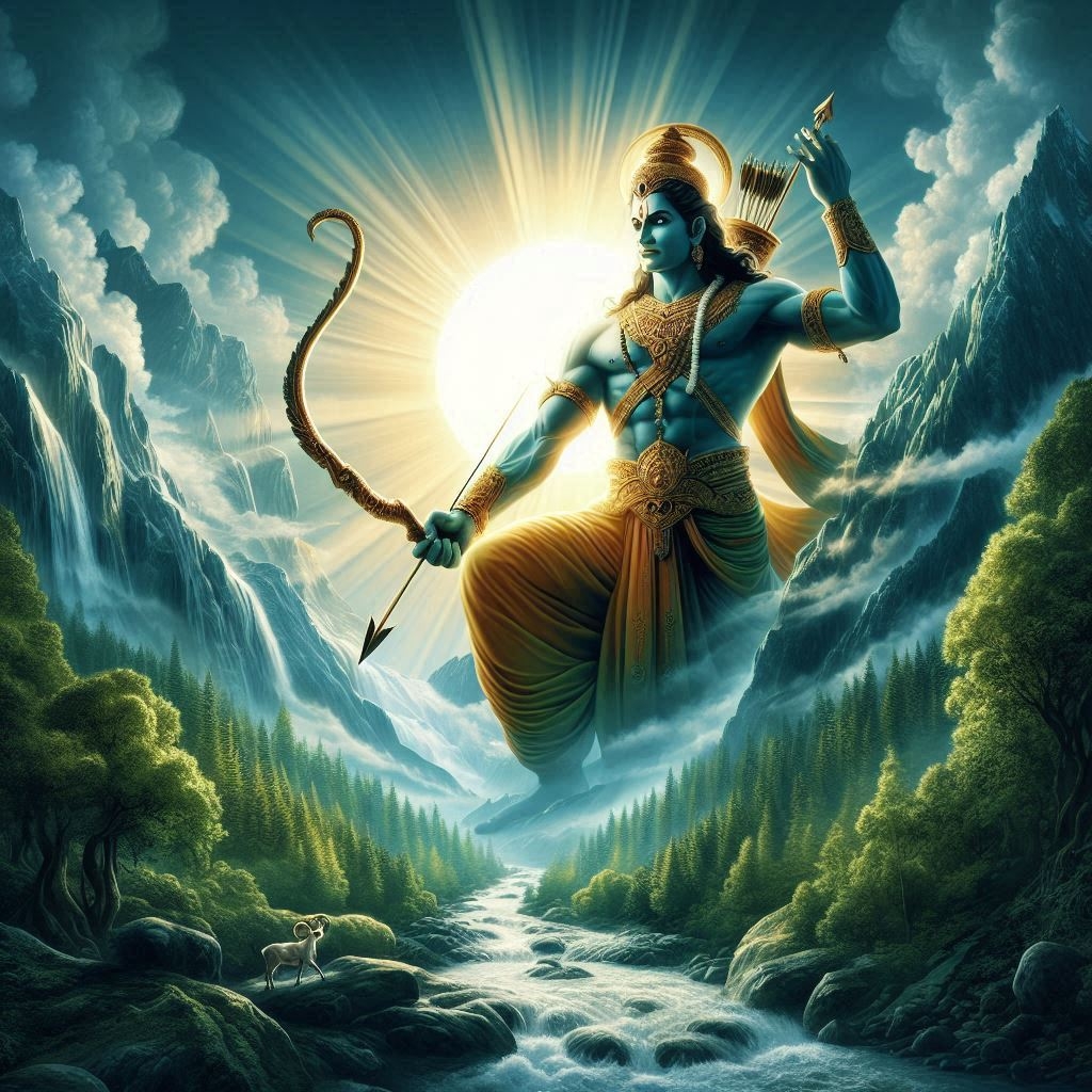 1030x1030 Shri ram HD wallpaper, Phone