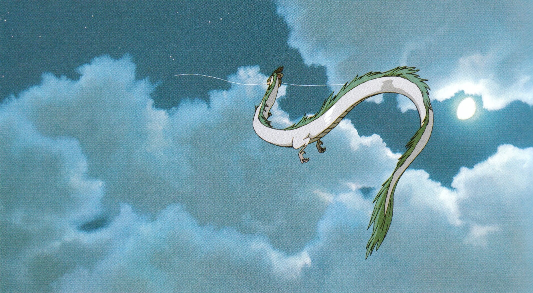 2140x1180 Spirited Away Dragon Wallpaper Free Spirited Away Dragon Background, Desktop