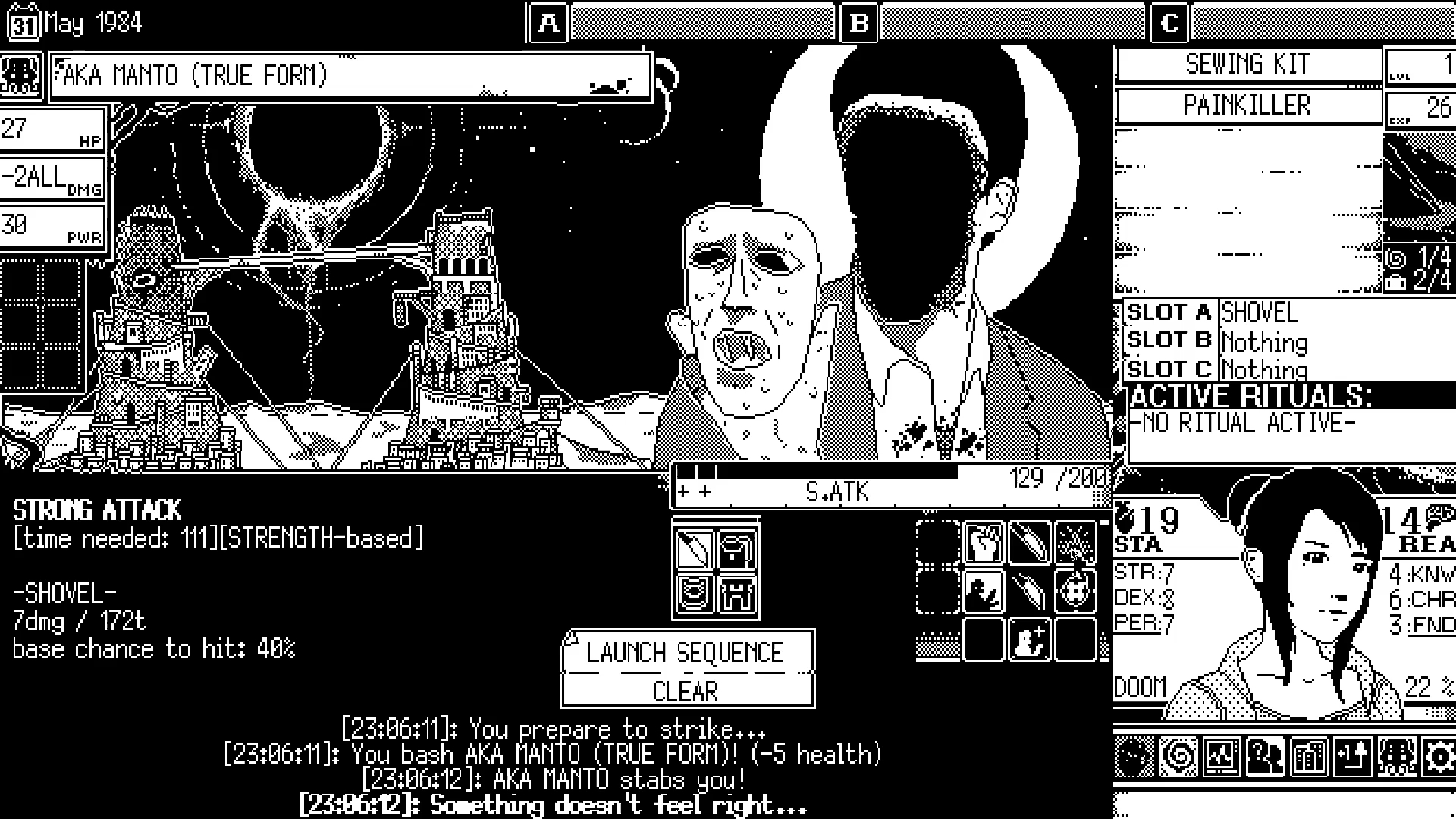 1920x1080 ysbryd games WORLD OF HORROR, Desktop