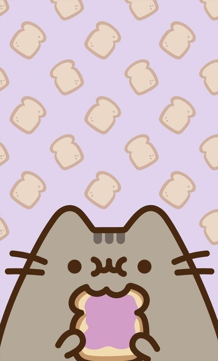 720x1190 Toast pusheen. Pusheen cute, Pusheen cat, Kawaii wallpaper, Phone