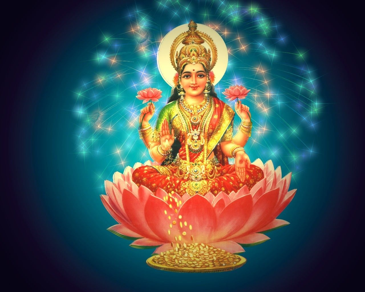 1280x1030 Goddess Lakshmi lord of the planet venus is Goddess Lakshmi, Desktop