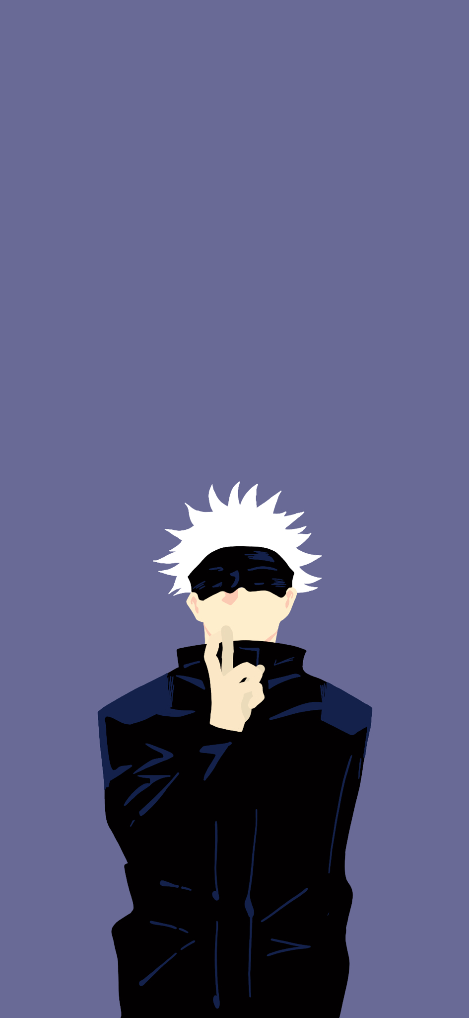 950x2050 jujutsu kaisen minimalist, Phone