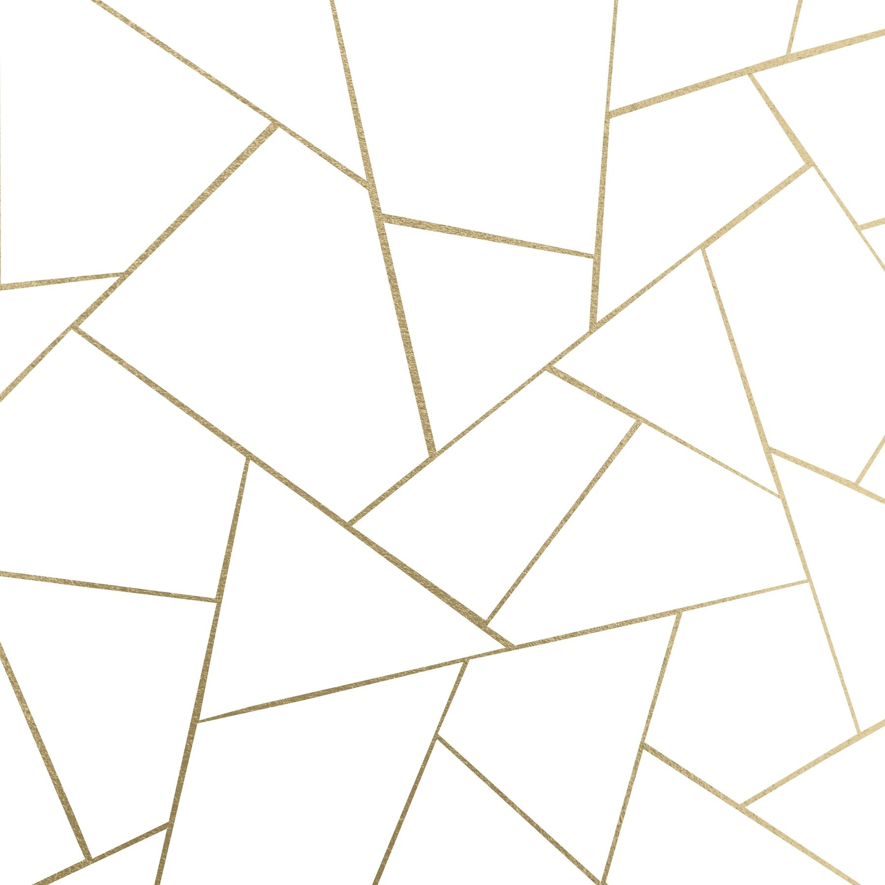 1800x1800 Gold White Geometric 1 Wall mural. Gold geometric, Phone