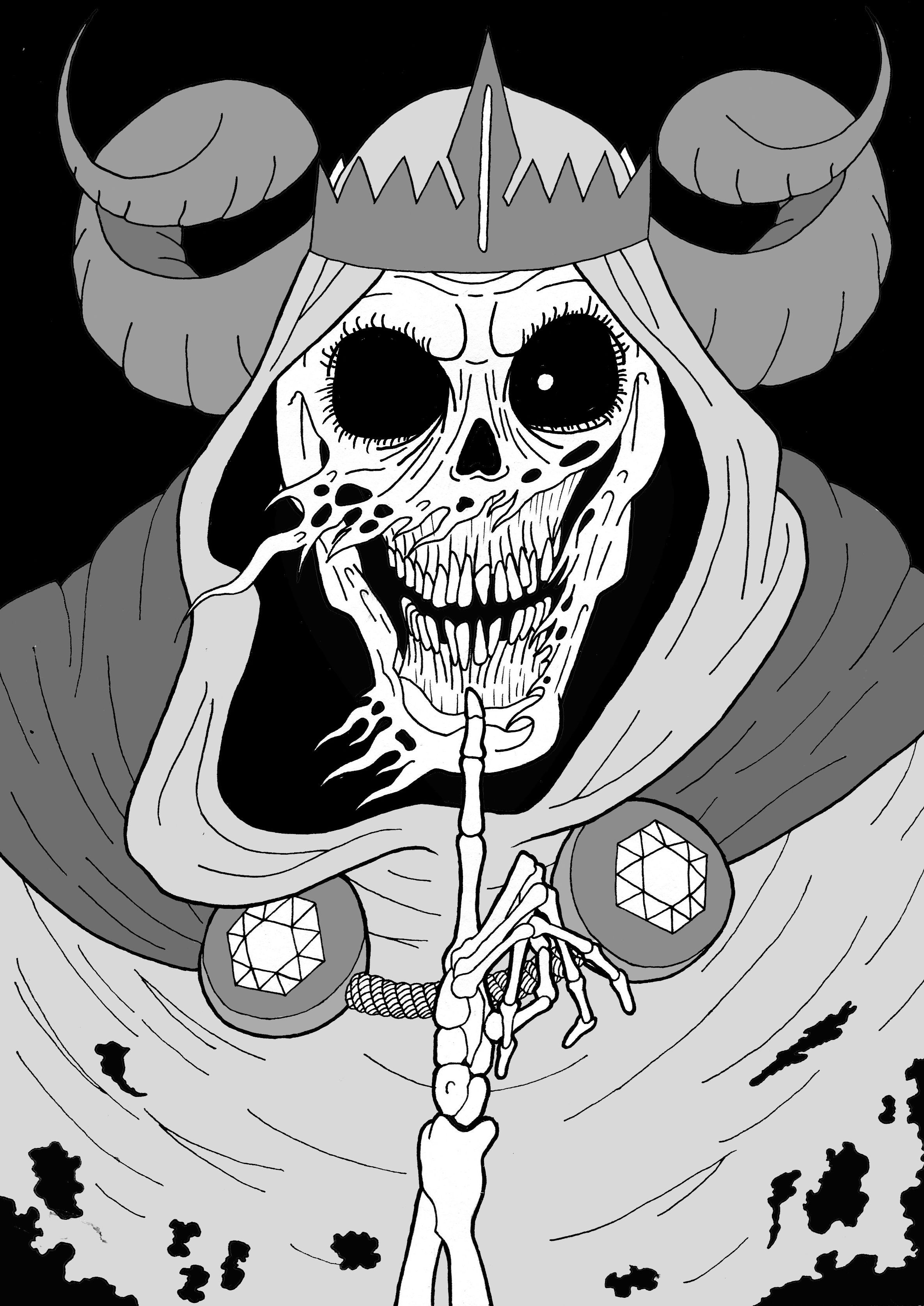 2370x3350 the Lich from adventure time by Lewis Mckay. Desenhos hora de aventura, Desenho animado hora de aventura, Desenhos animados, Phone