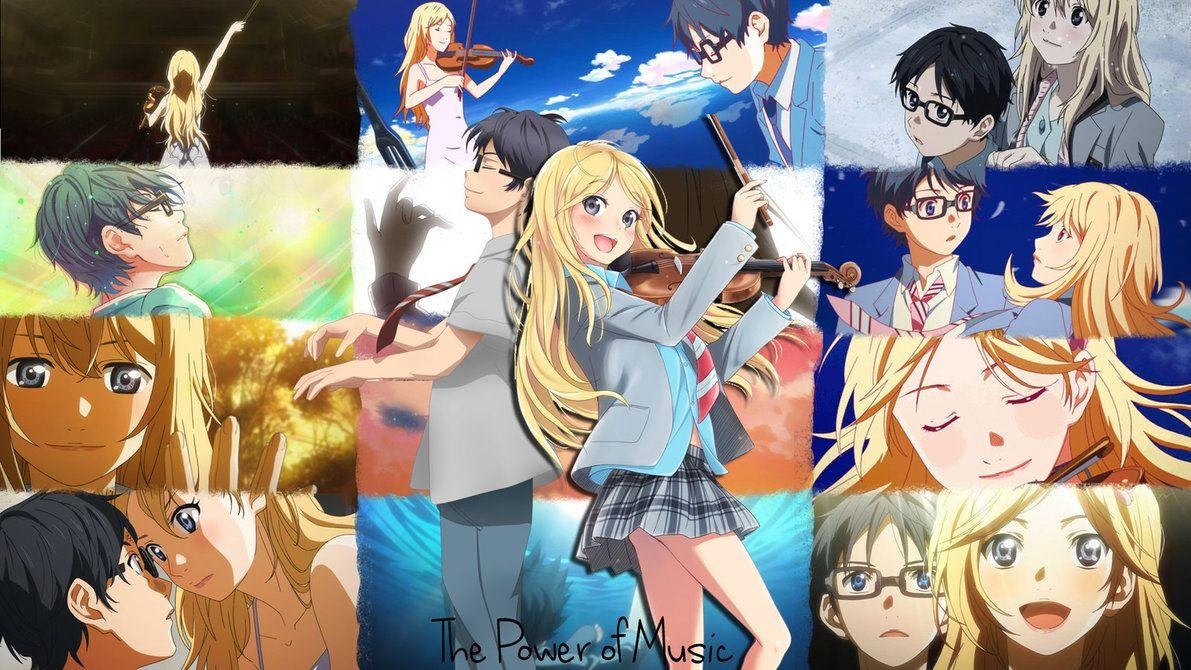 1200x670 The Power of Music] Your Lie in April [Wallpaper], Desktop