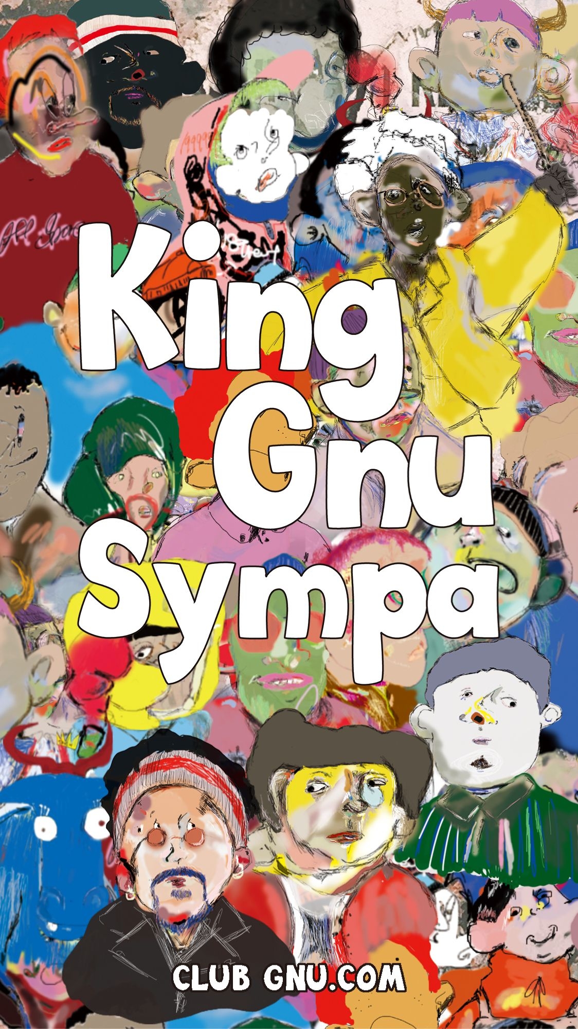 1130x2000 CLUB GNU. King Gnu オフィシャルモバイルサイト, Phone