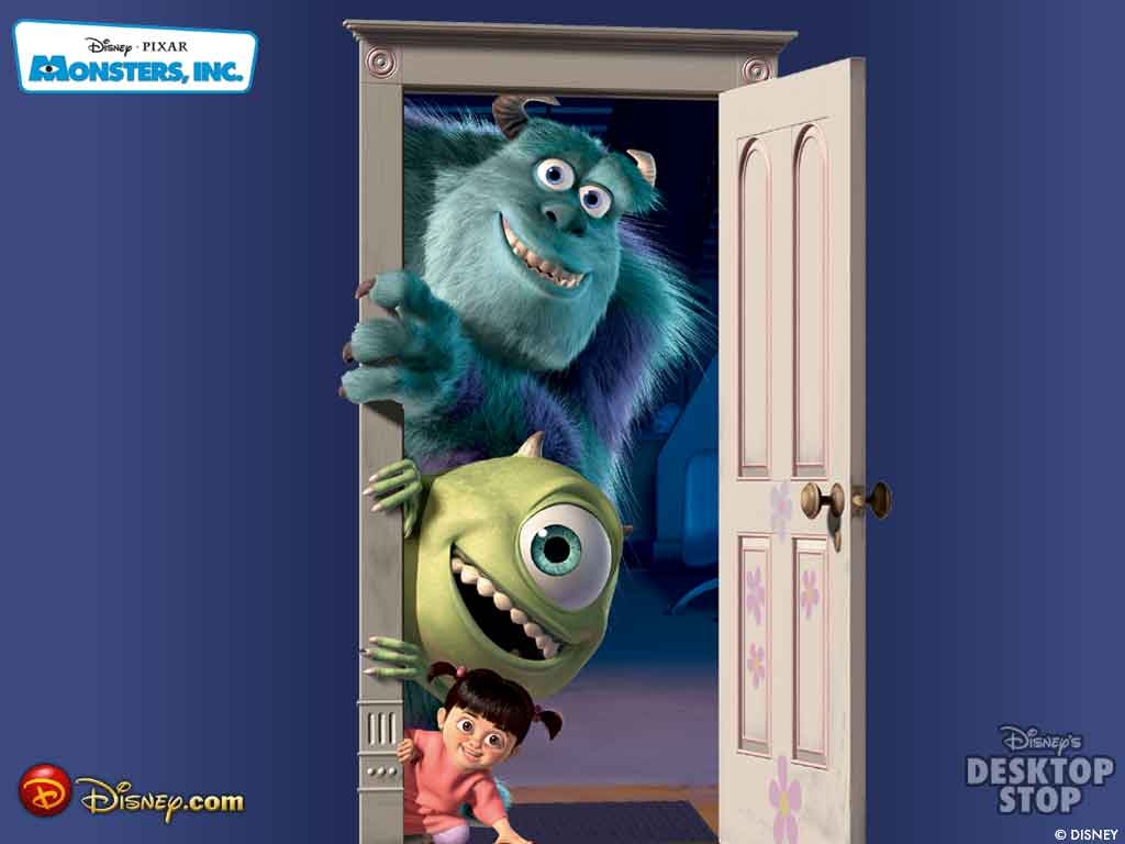 1030x770 Wallpaper of the Movie: Monsters, Inc. 3D about, Desktop