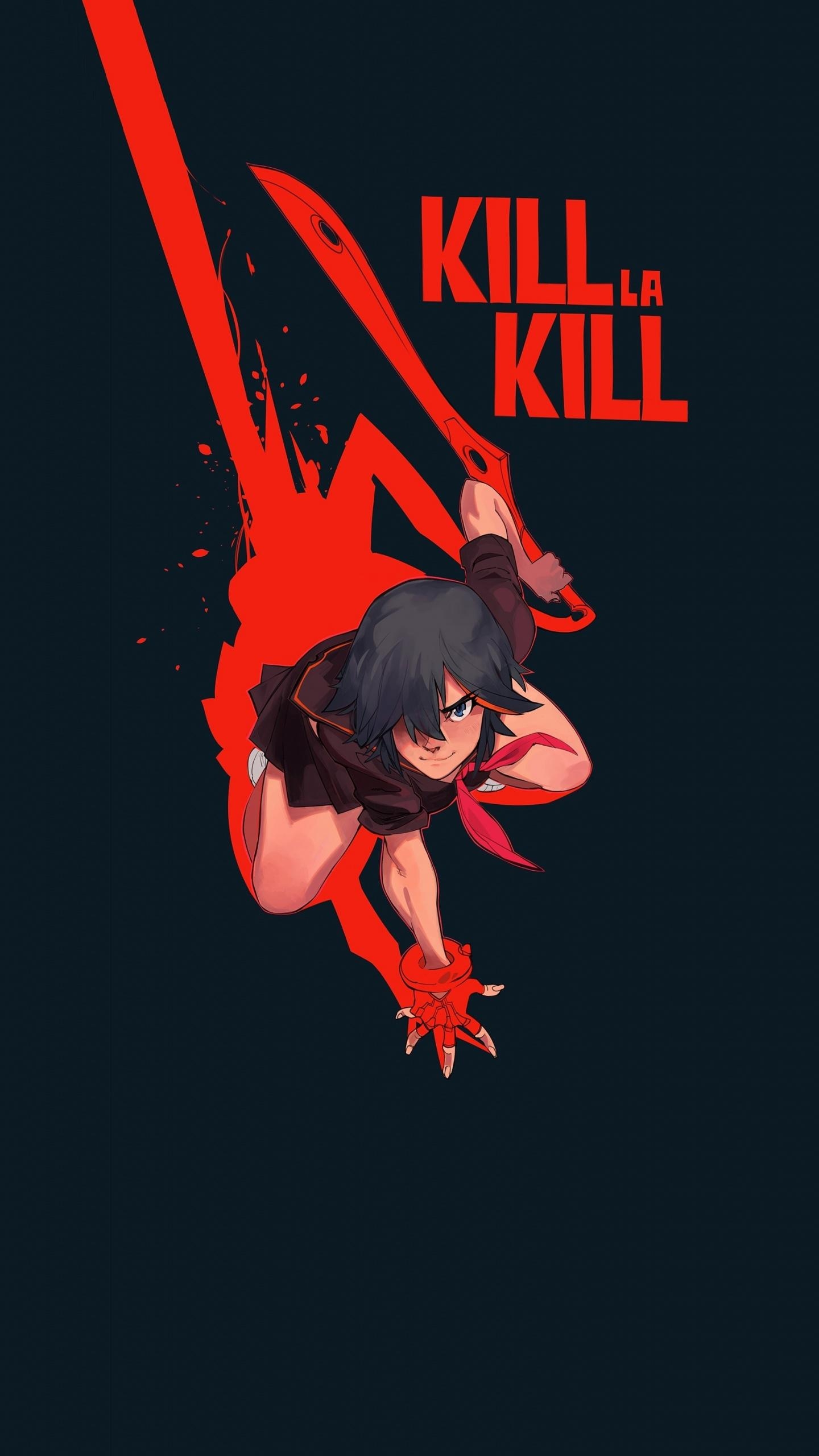 1440x2560 Download  wallpaper ryūko matoi, kill la kill, Phone