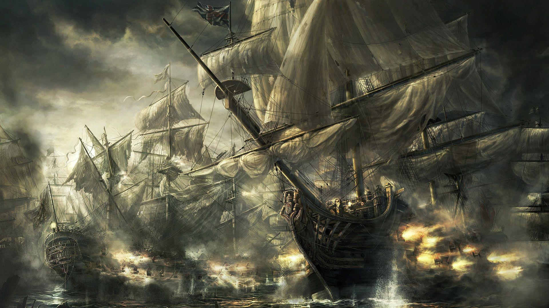 1920x1080 Sea Pirate Wallpaper, Desktop